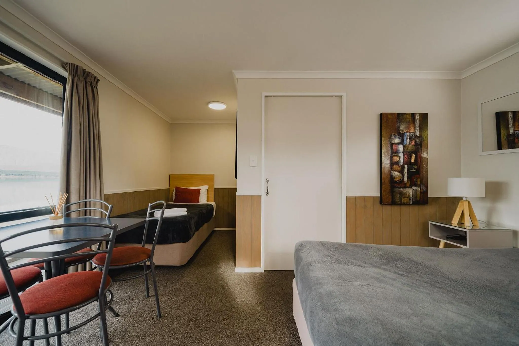 Bed in Lakes Edge Holiday Park