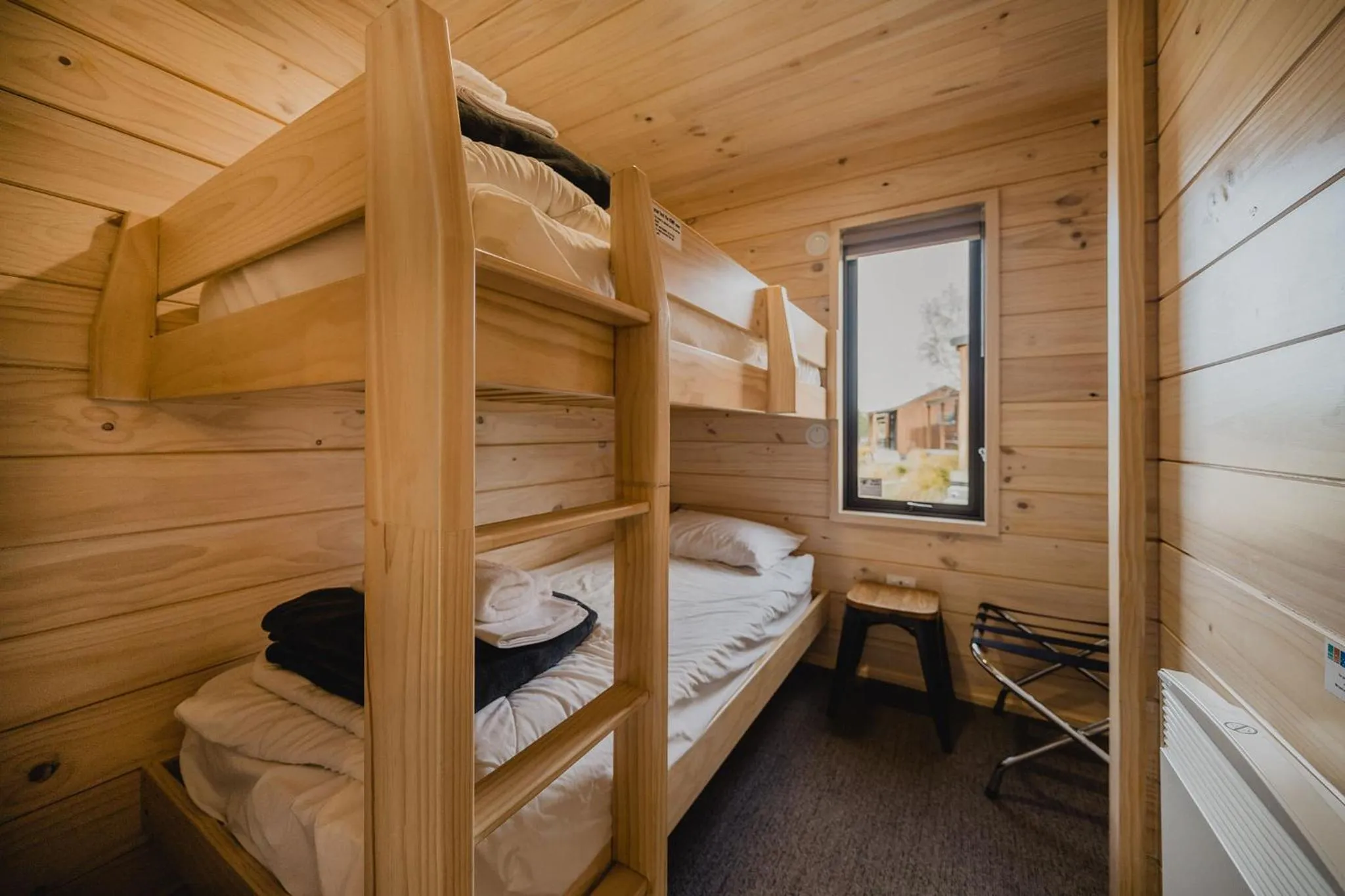 Bed in Lakes Edge Holiday Park