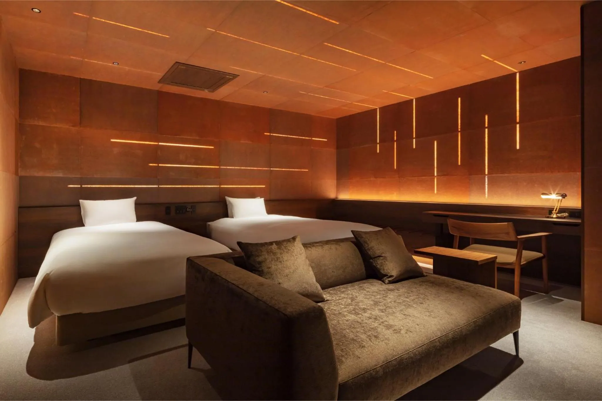 Bedroom, Bed in Rinn Kyoto Miyagawasuji hitotose Aki