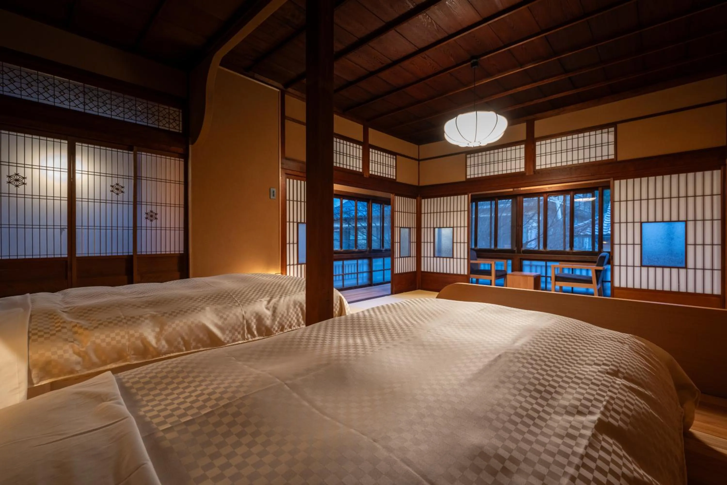 Bedroom, Bed in Okutsusou