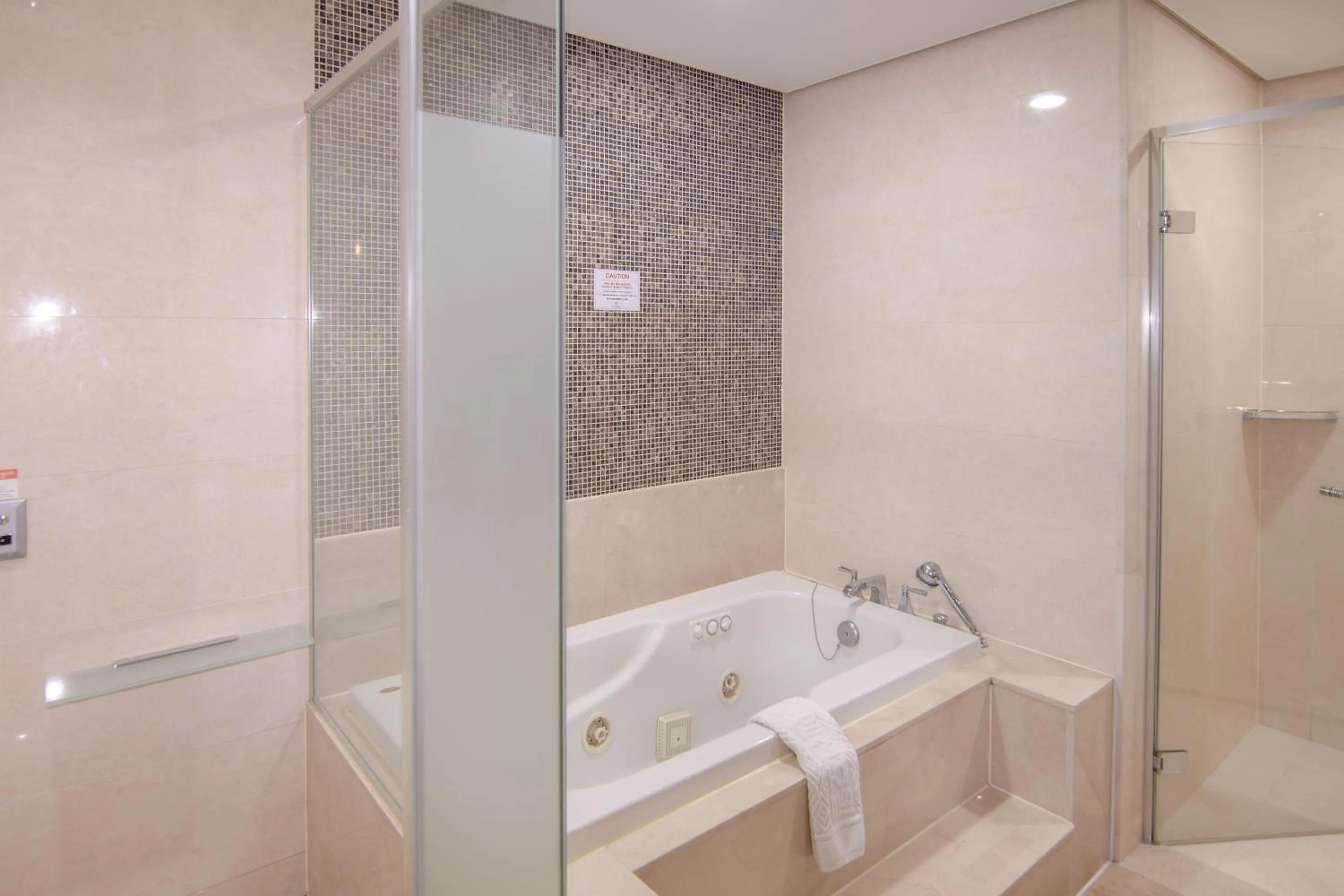 Bathroom in Centum Convention Hotel In Centum