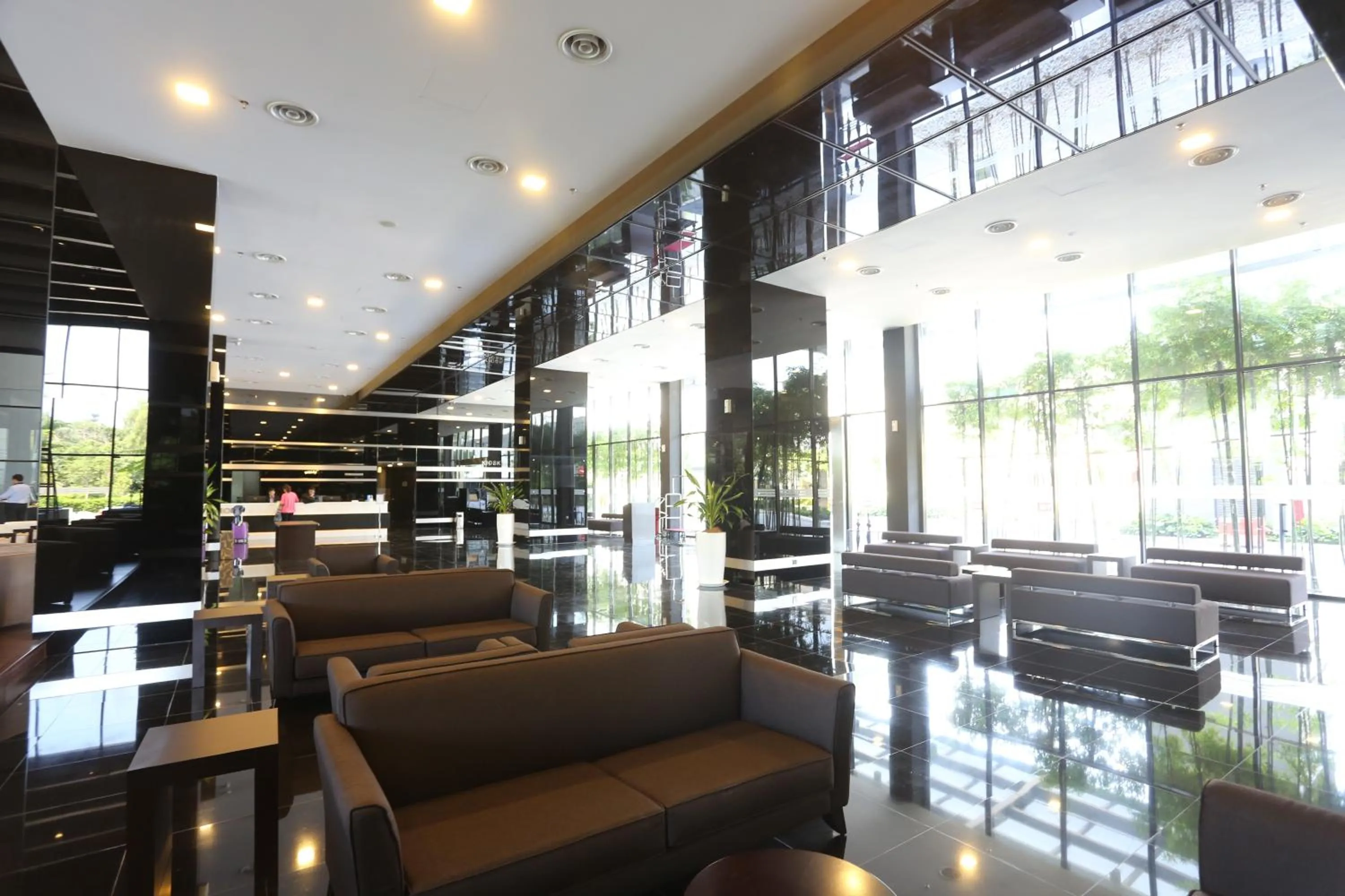 Lobby or reception in e.City Hotel@OneCity