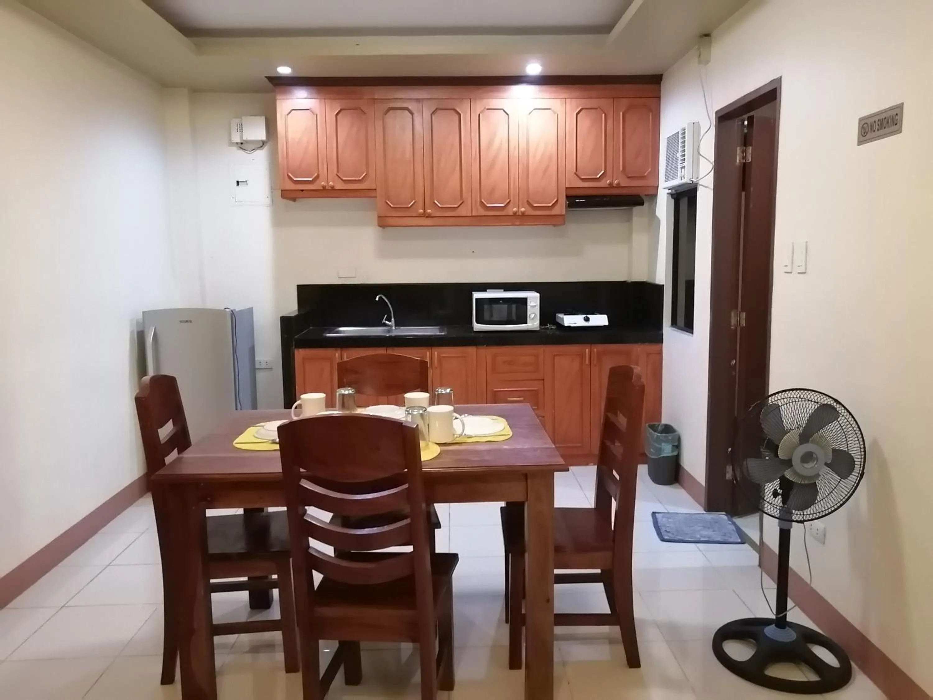 Dining area in Manora Apartment