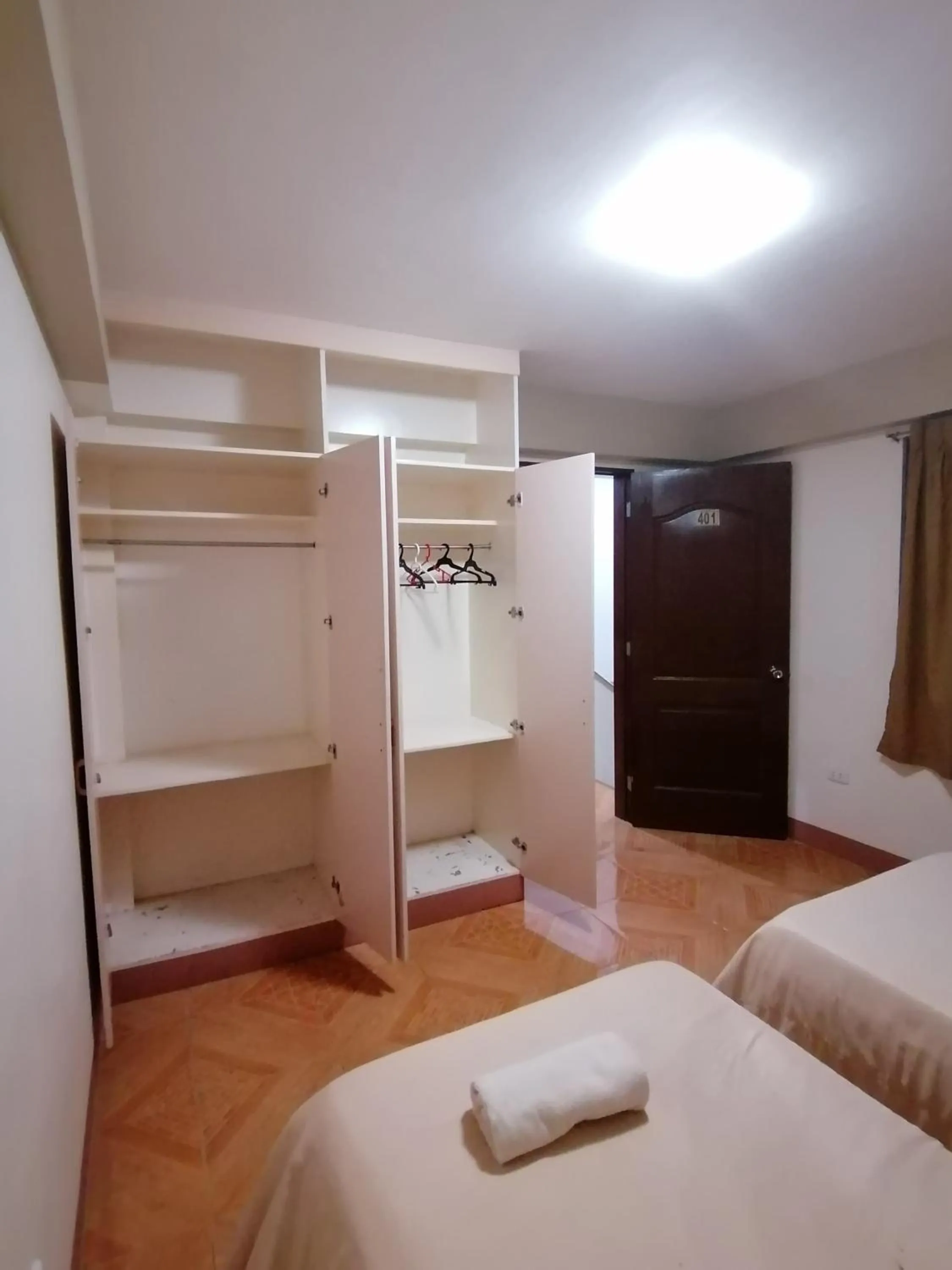 Bed in Manora Apartment