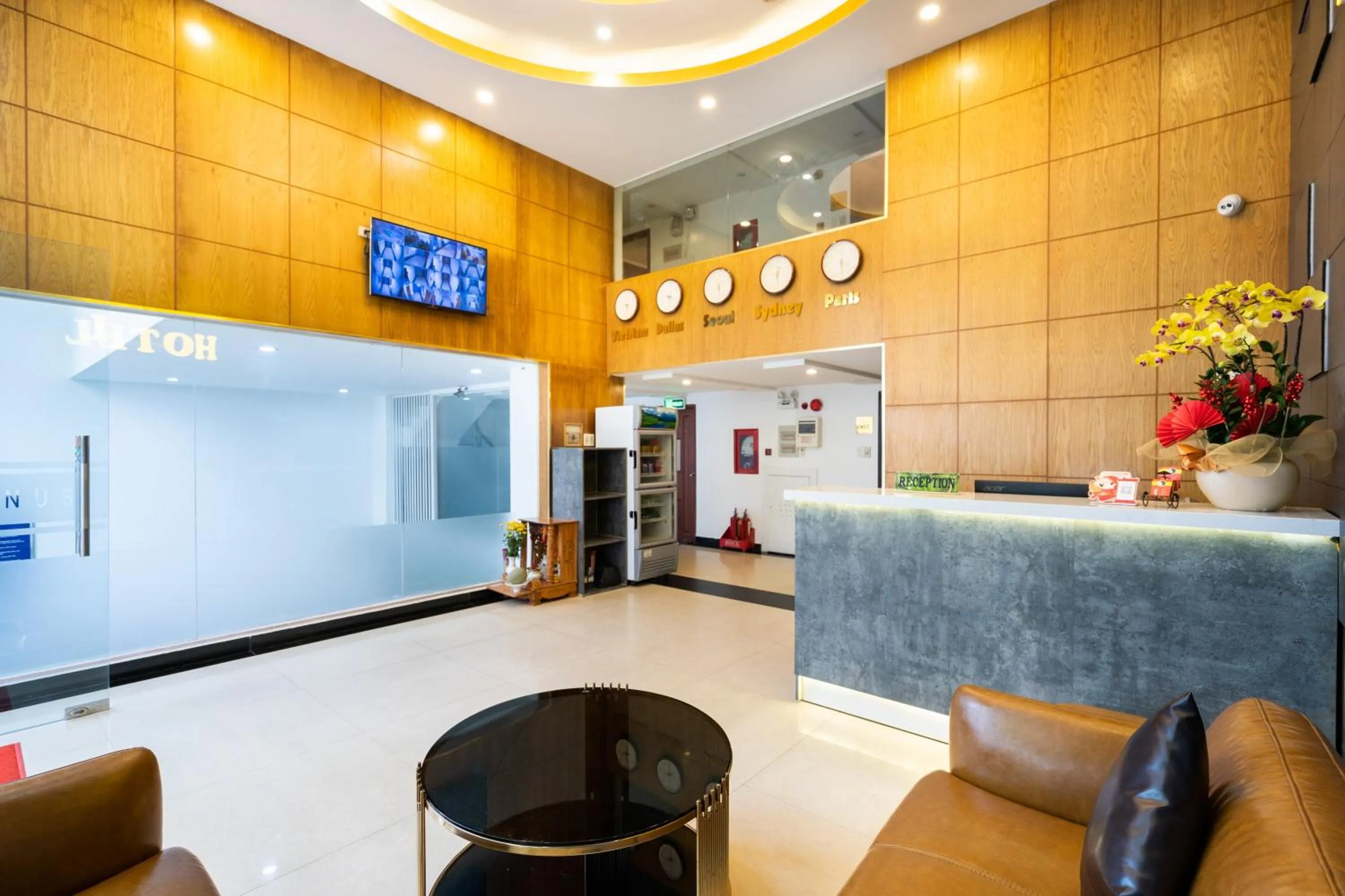 Lobby or reception in King Hotel Saigon Airport
