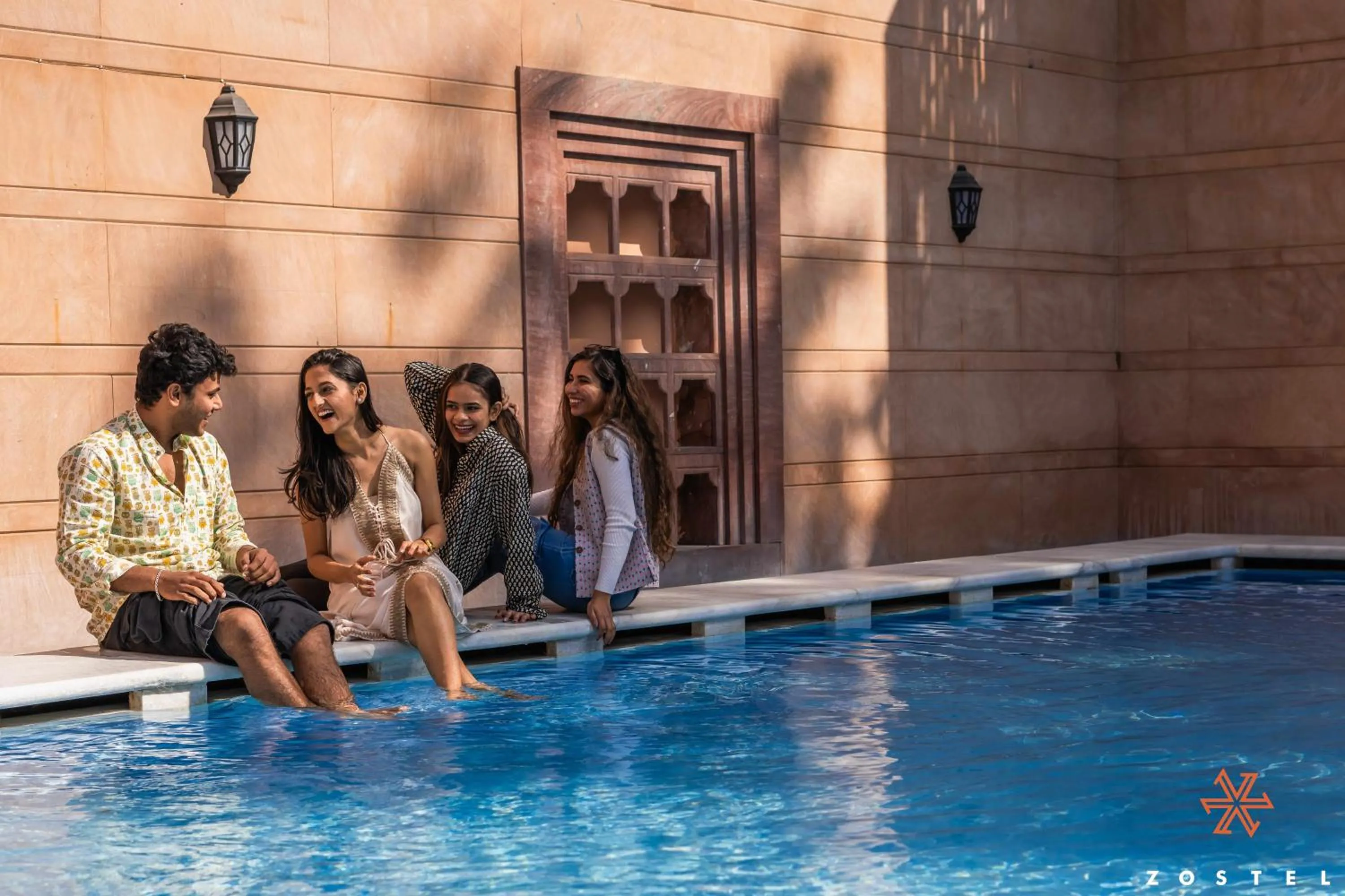 Pool view in Zostel Jodhpur (Ratanada)