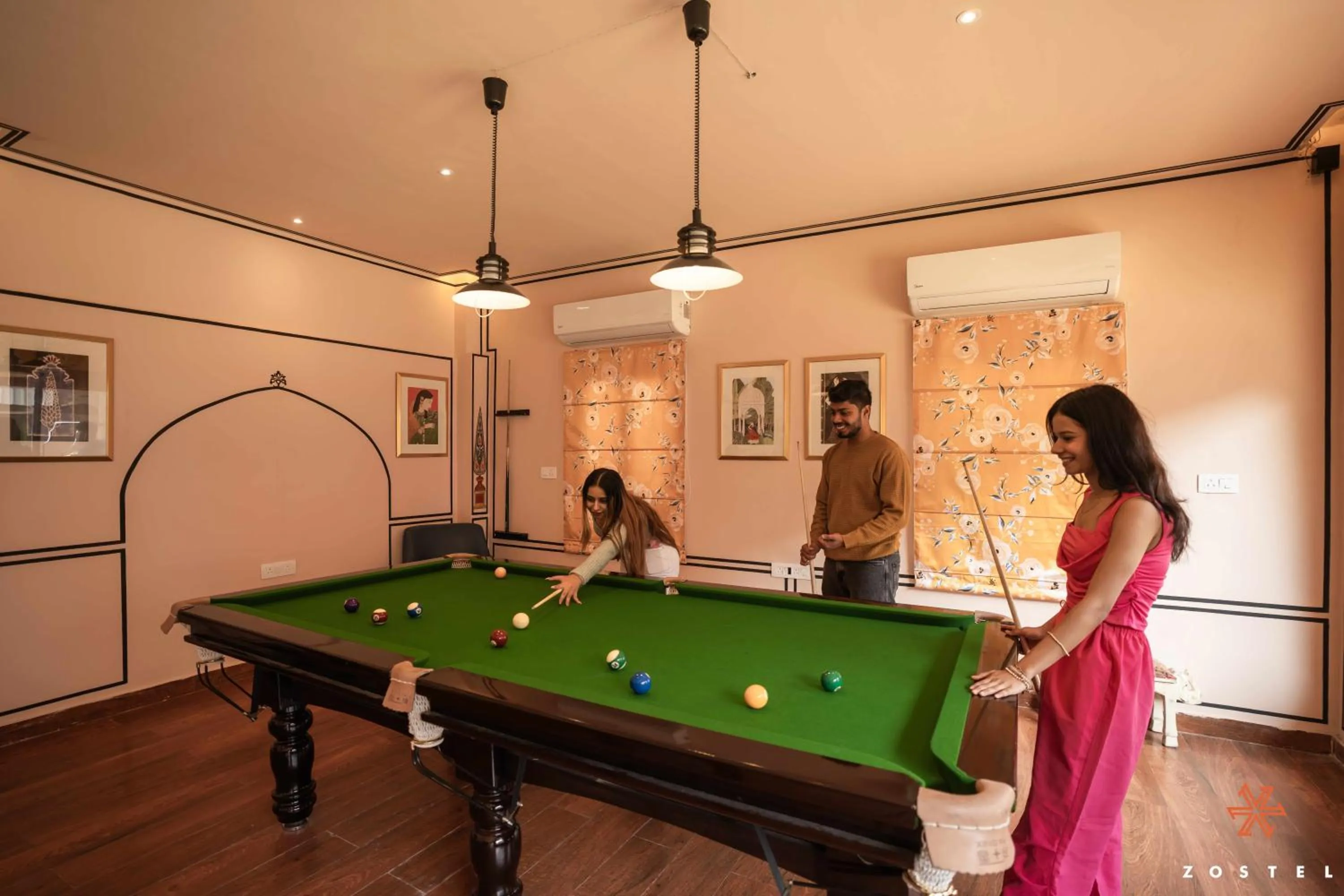 Billiard in Zostel Jodhpur (Ratanada)