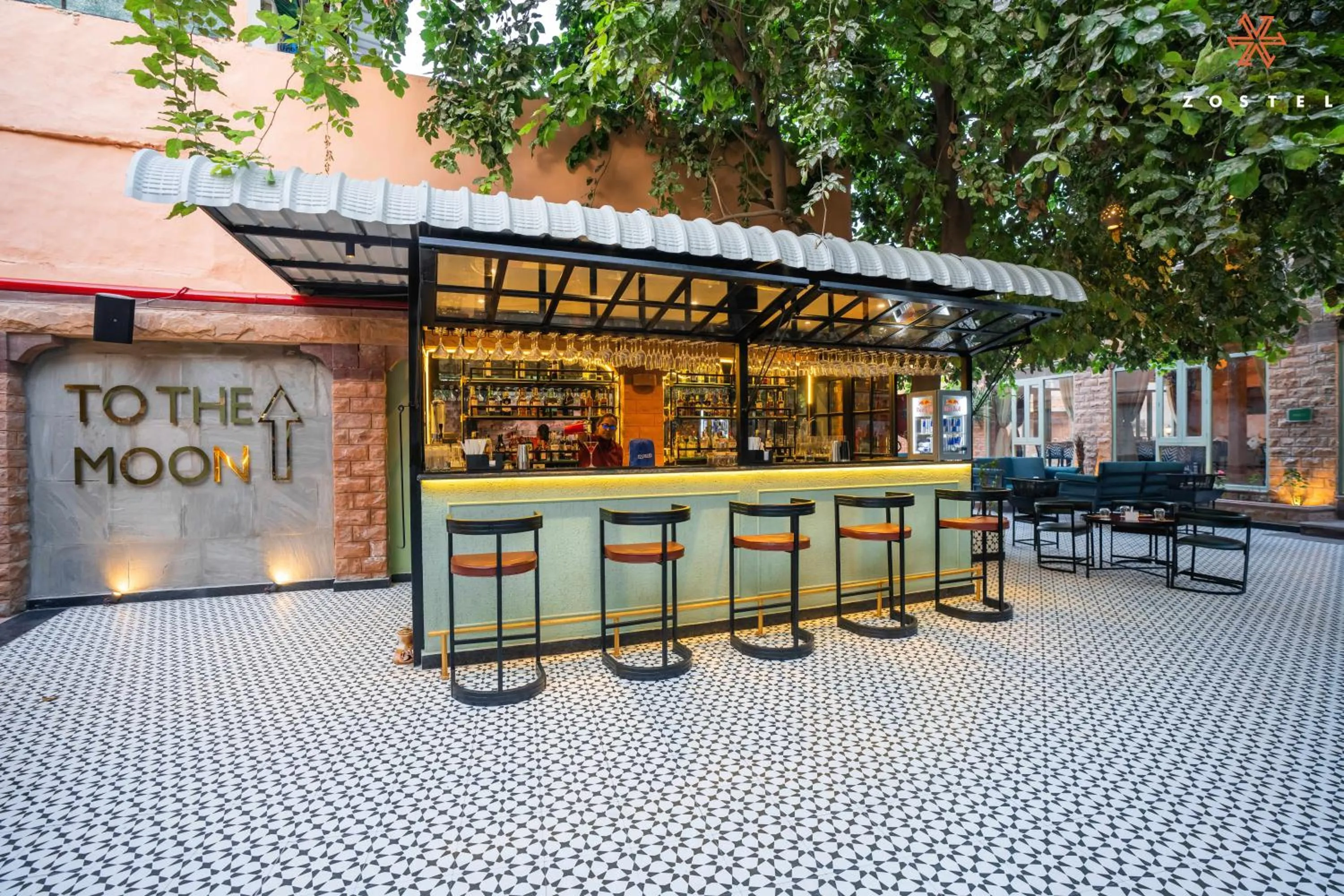 Restaurant/places to eat in Zostel Jodhpur (Ratanada)