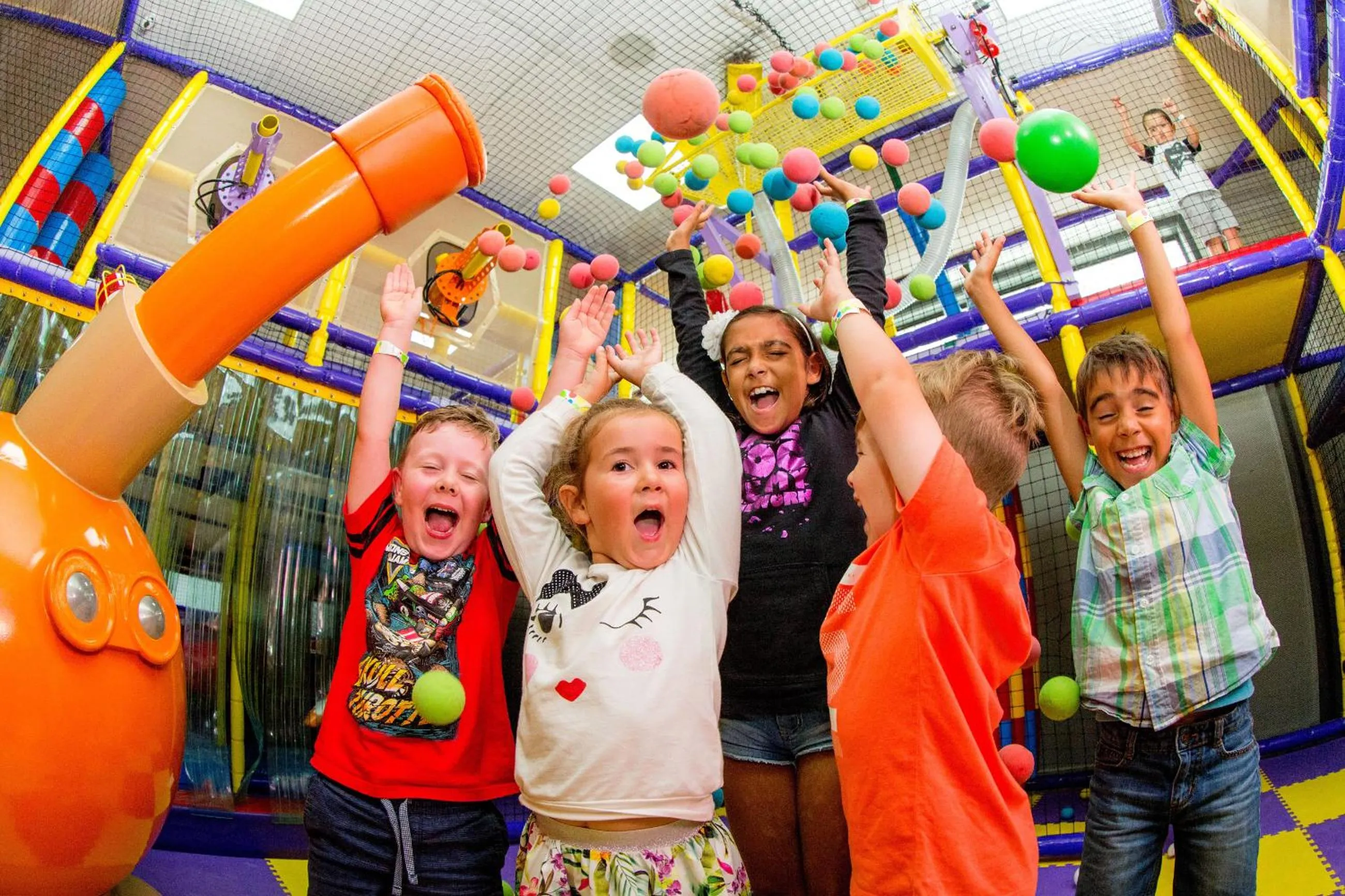 Children play ground in BIG4 Traralgon Park Lane Holiday Park