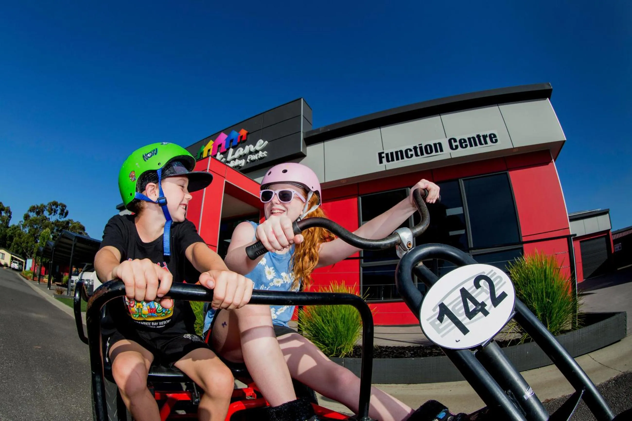 Cycling in BIG4 Traralgon Park Lane Holiday Park