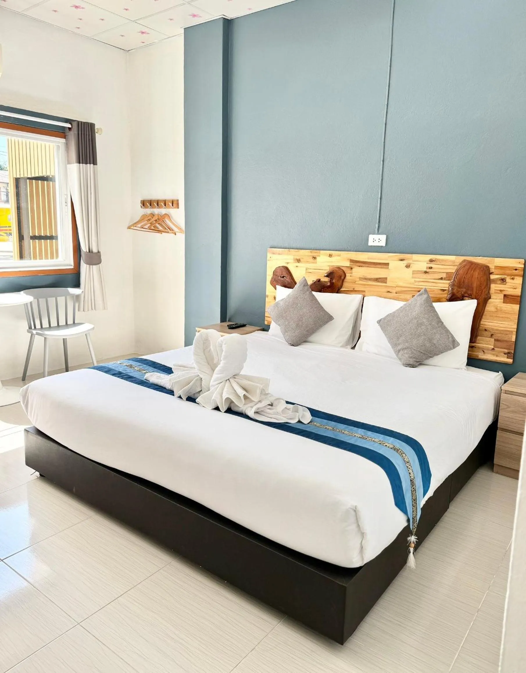 Bed in Diamond de pai