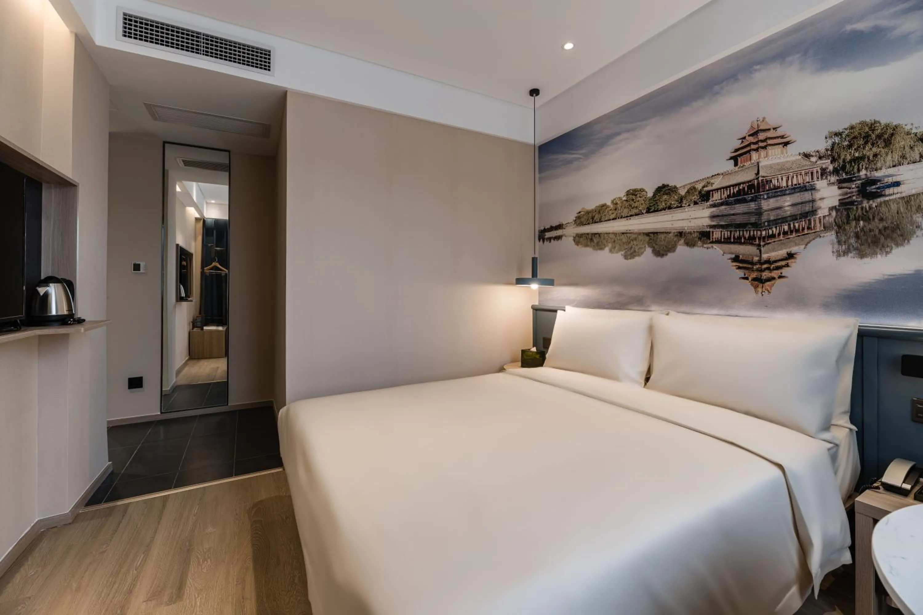 Bed in Atour Light Hotel Temple of Heaven