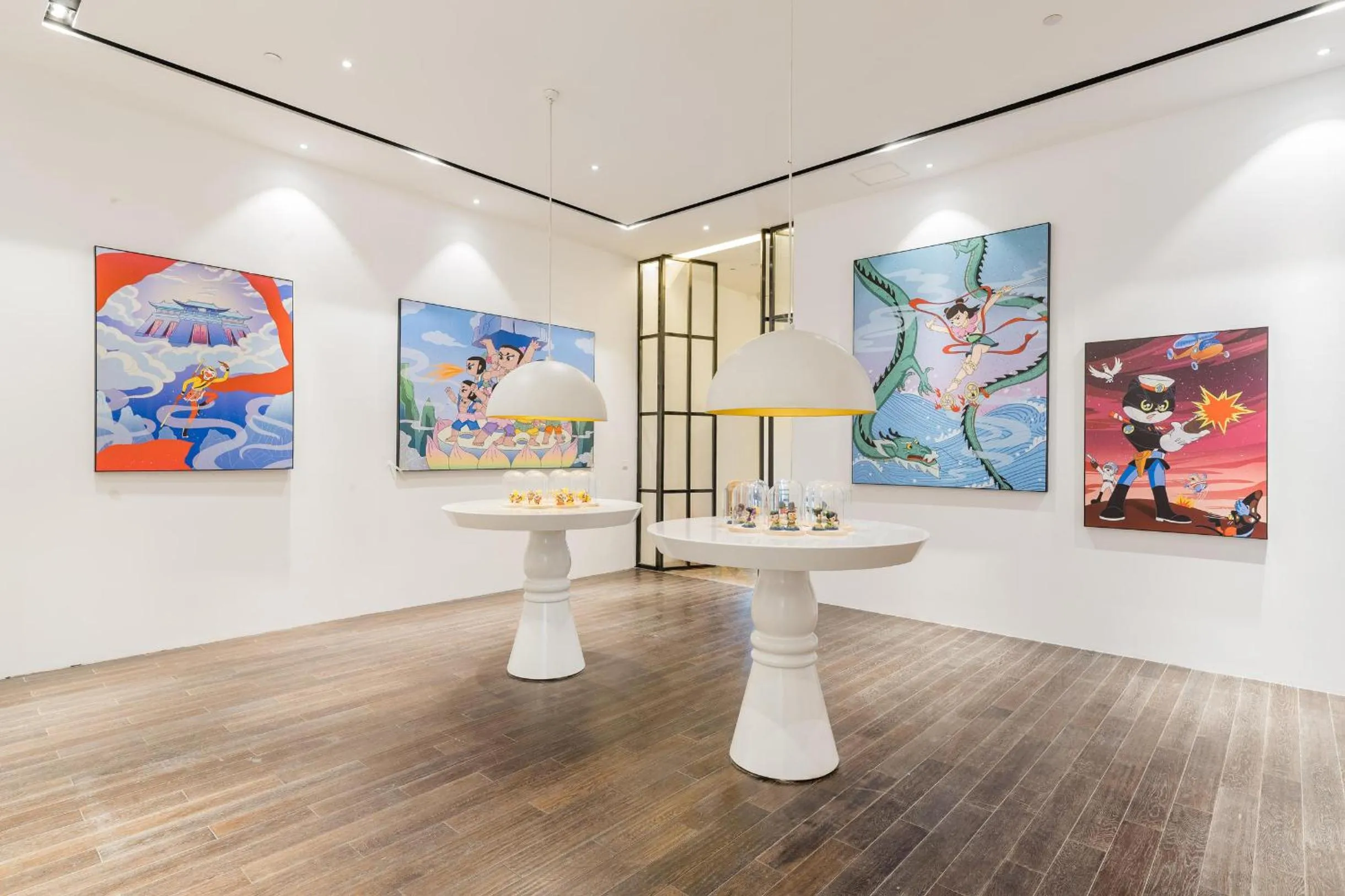 Decorative detail in Atour Hotel Xujiahui Meiying