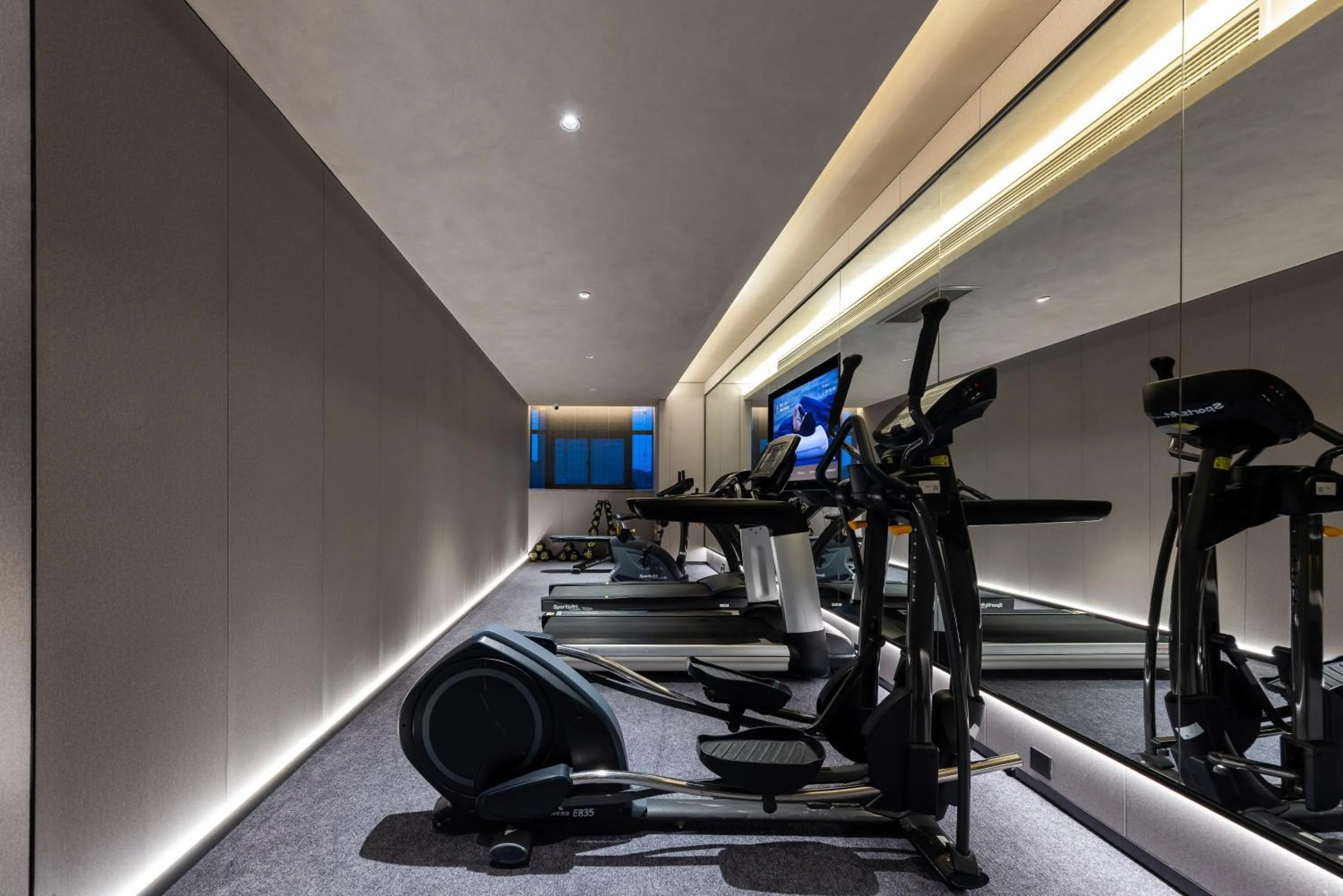 Fitness centre/facilities in Atour Hotel Hangzhou Binjiang Olympic Sports