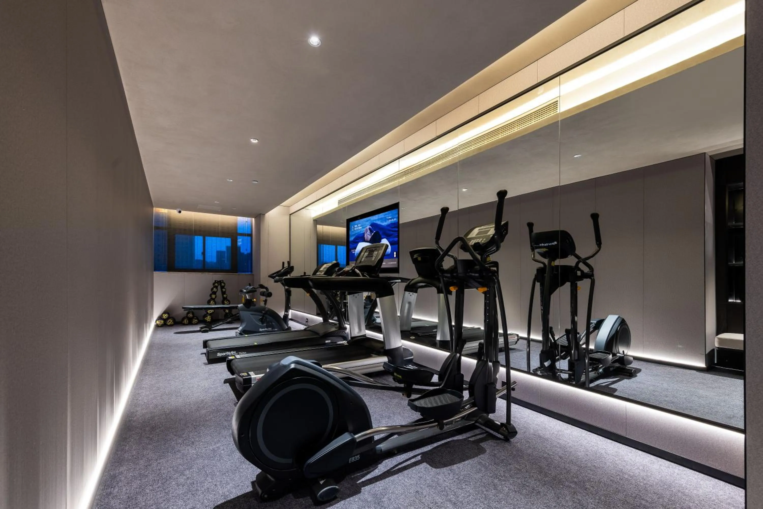 Fitness centre/facilities in Atour Hotel Hangzhou Binjiang Olympic Sports