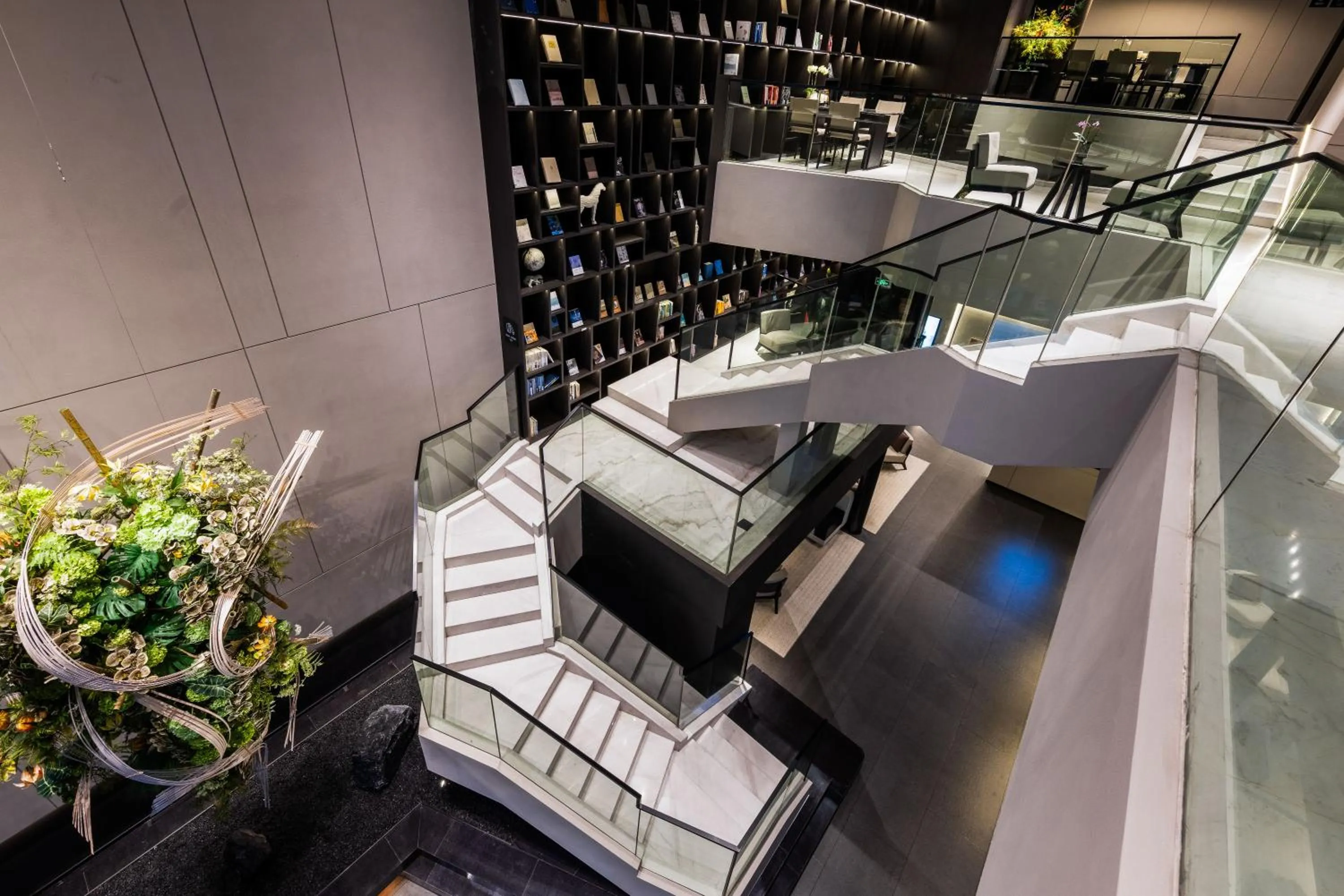 Seating area in Atour Hotel Hangzhou Binjiang Olympic Sports