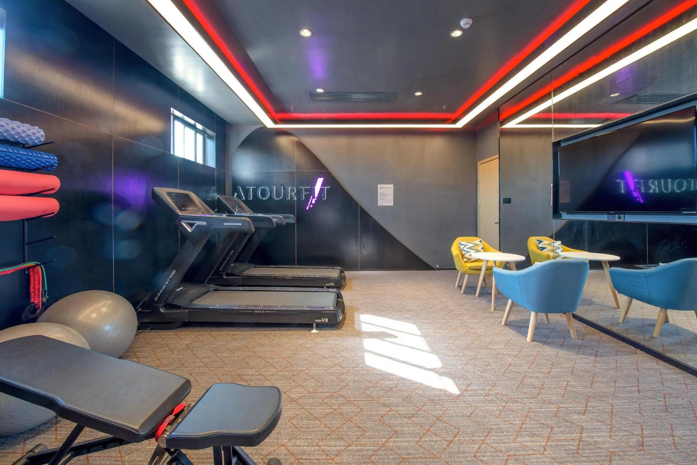 Fitness centre/facilities in Atour Hotel Zhongshan Tanzhou