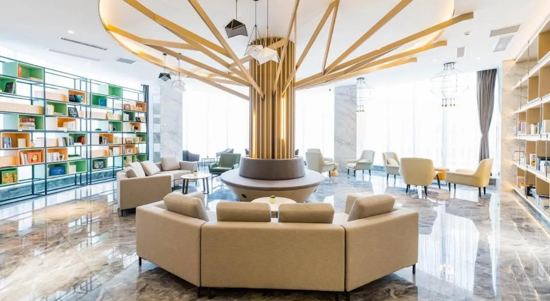 Seating area in Atour Hotel Kunming Dashanghui