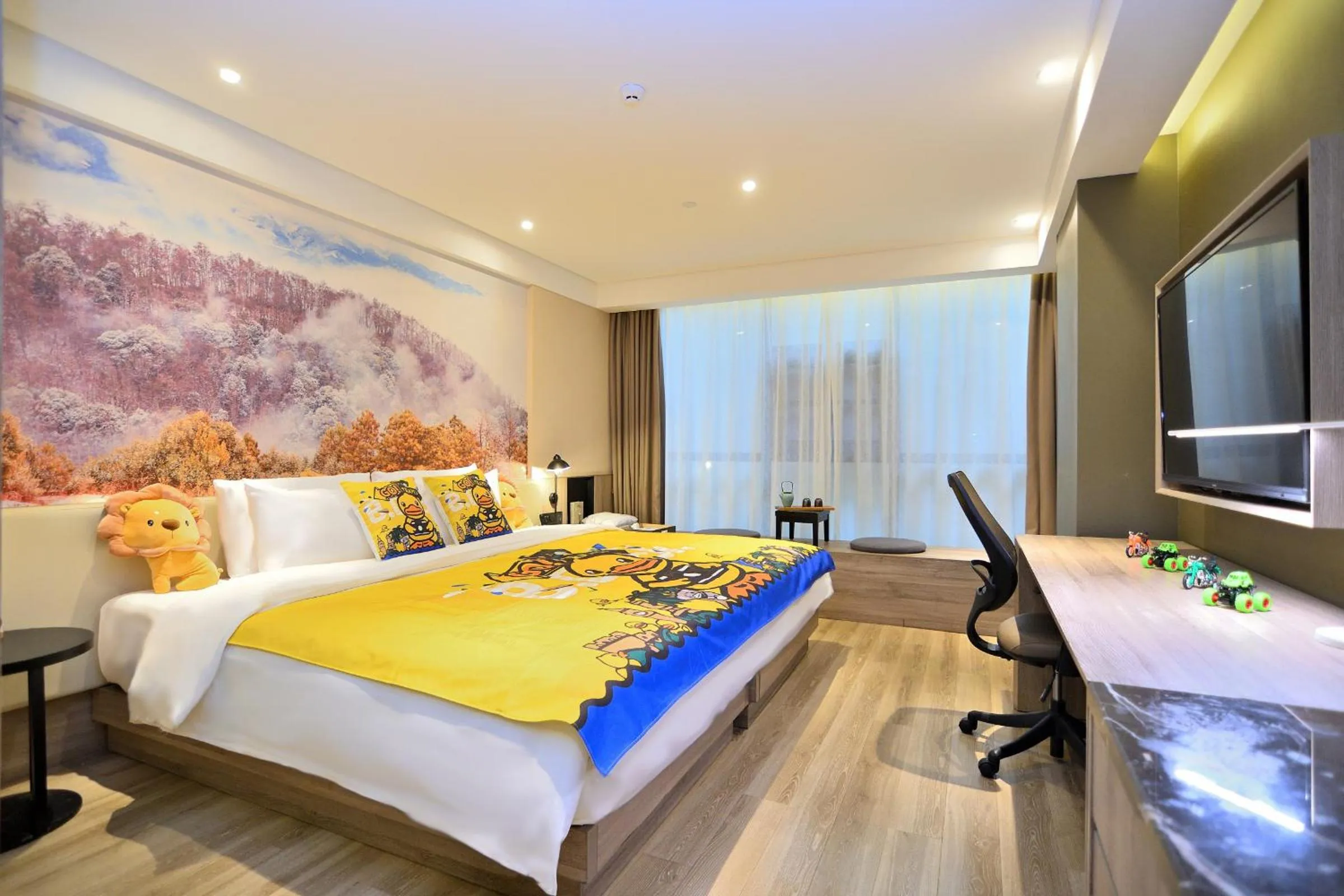 Bed in Atour Hotel Kunming Dashanghui