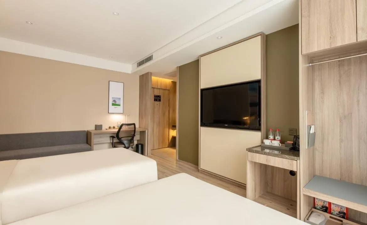 Bed in Atour Hotel Xi'an West Erhuan Road Tai'ao