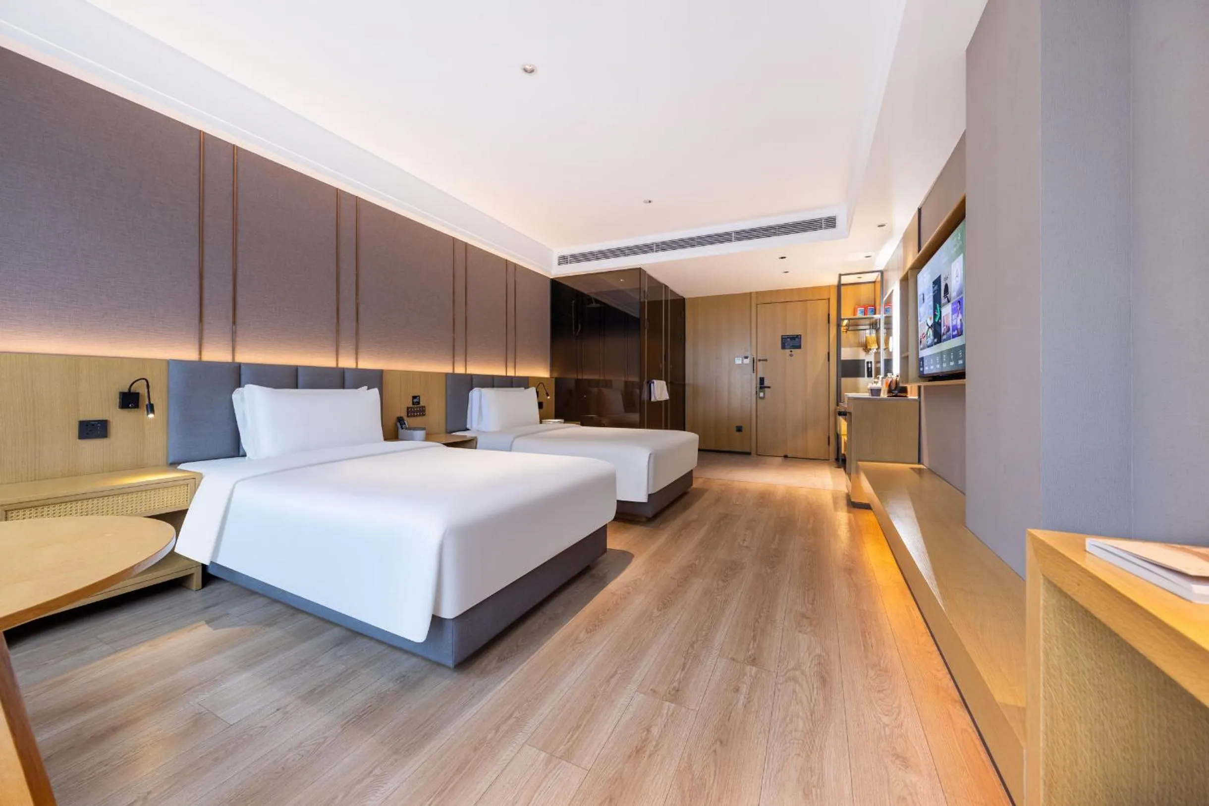 Bed in Atour X Hotel Beijing Majiabao Subway Station