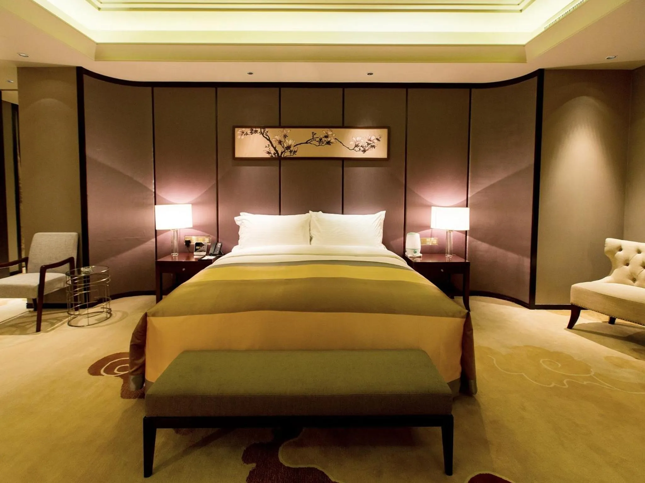 Bed in Primus Hotel Yinchuan