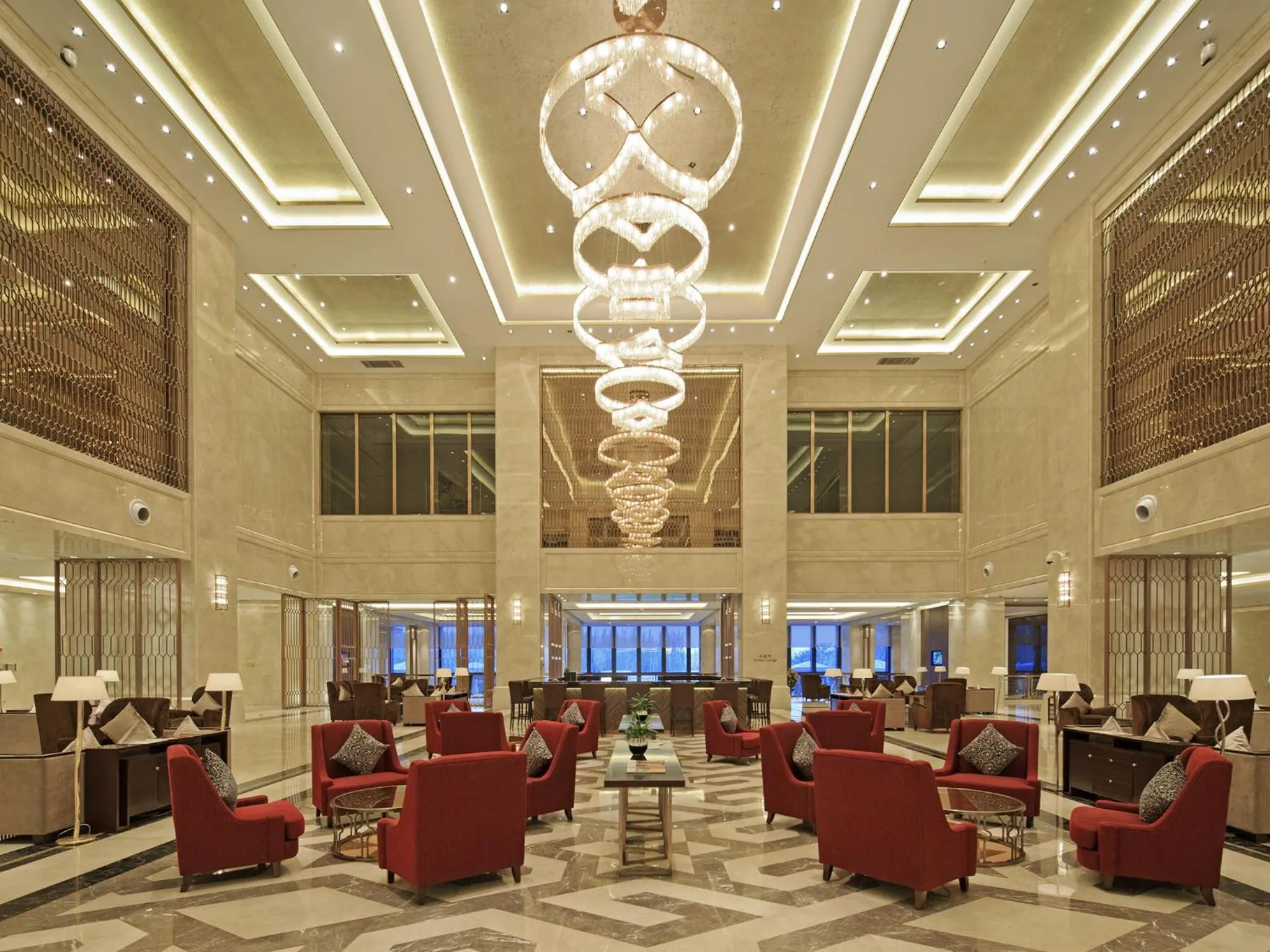 Lobby or reception in Primus Hotel Yinchuan
