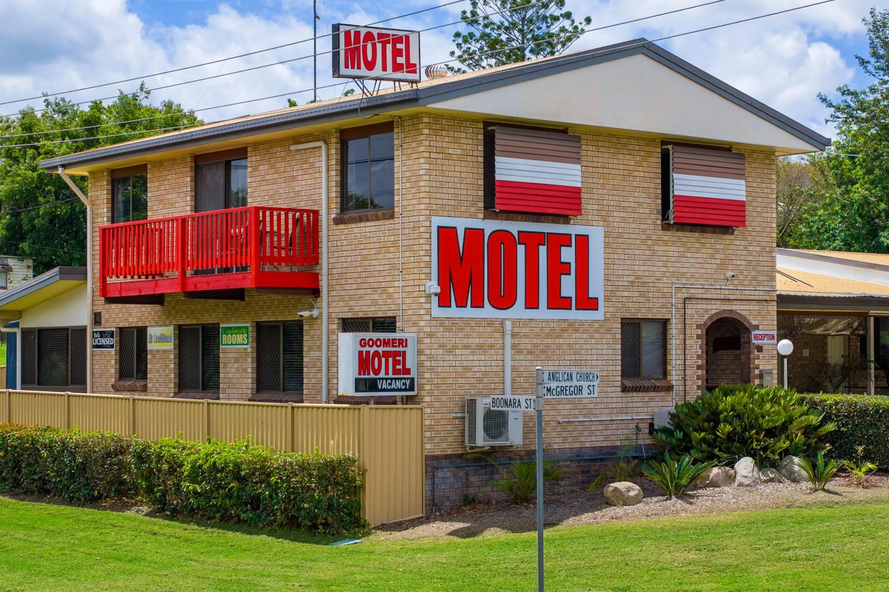 Property building in Goomeri Motel