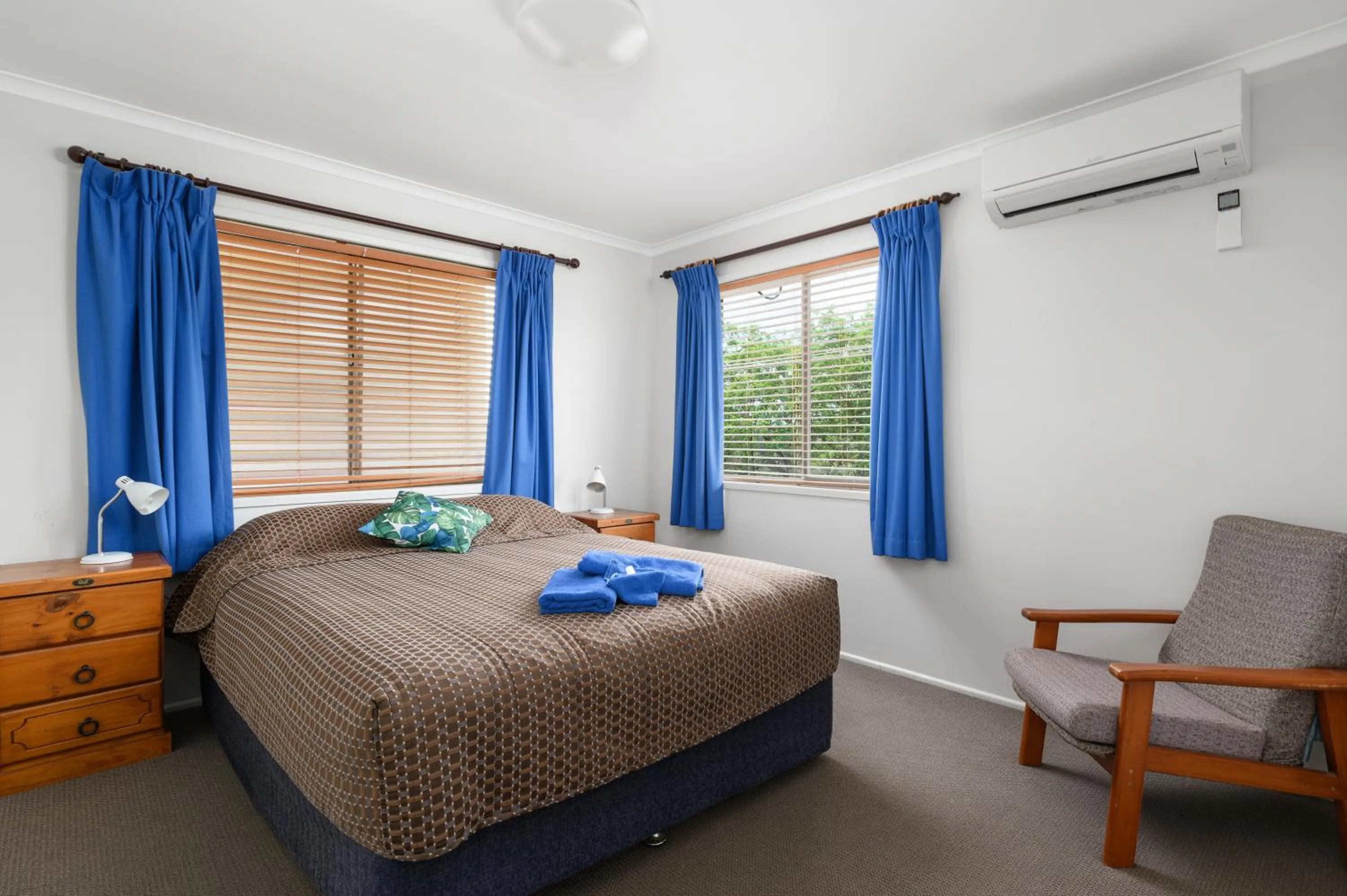 Bed in Goomeri Motel