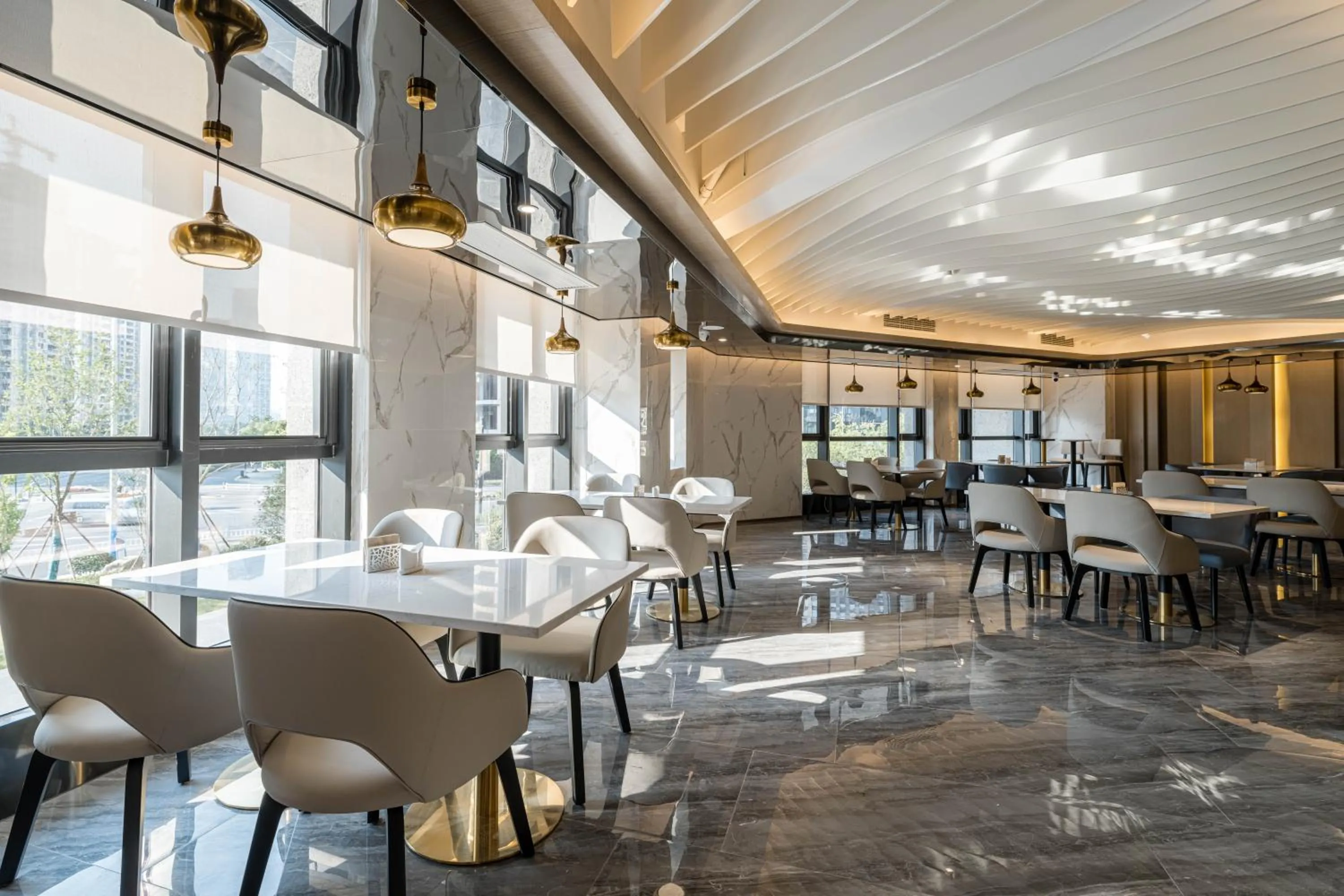 Breakfast in Atour Hotel Hangzhou Qianjiang Century City International Expo Center