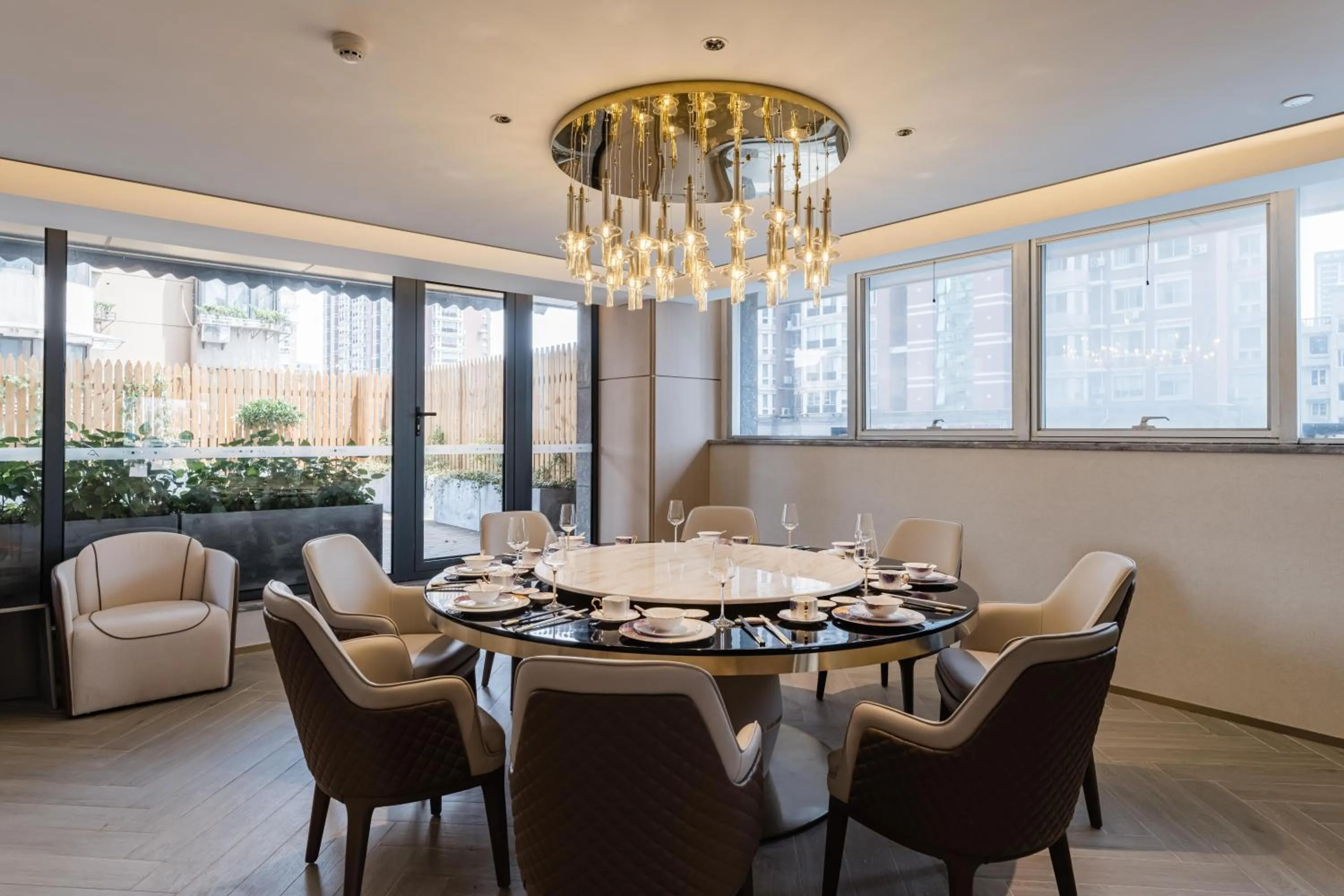 Dining area in Atour Hotel Hangzhou West Lake Wulin Plaza North Jianguo Road