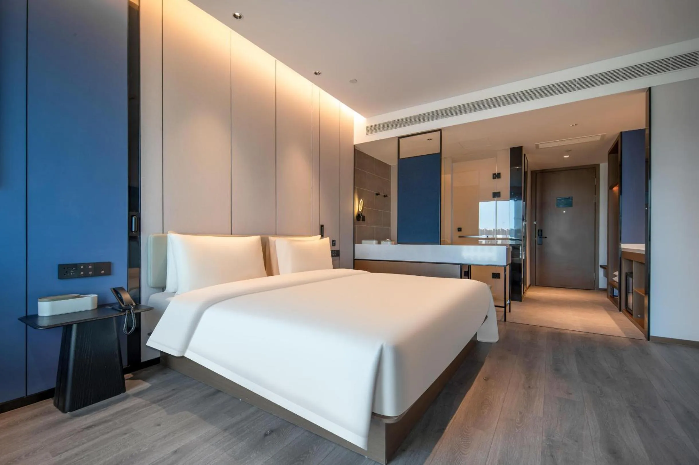 Bed in Atour Hotel Hangzhou East Railway Station East Square