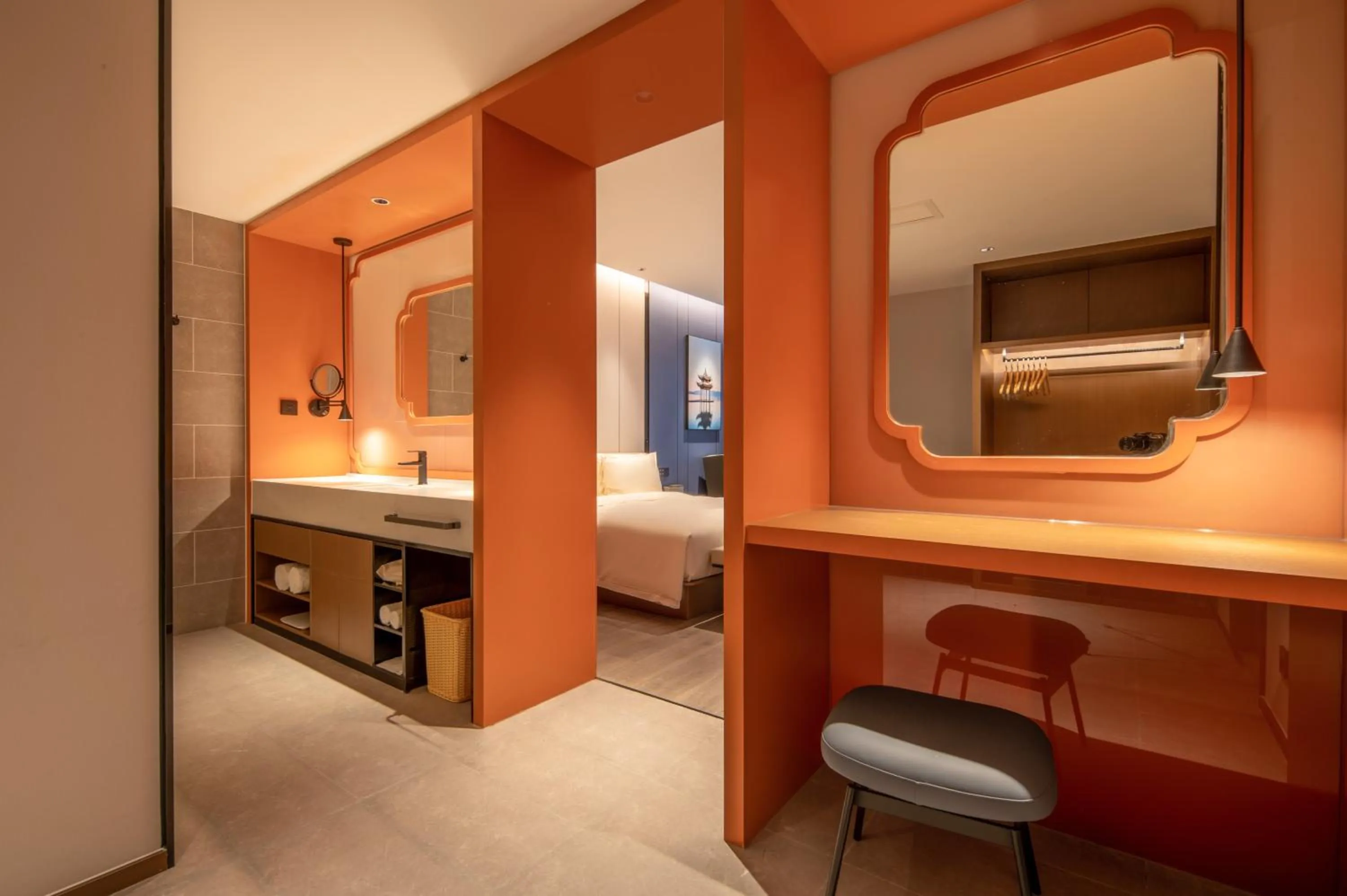 Bed in Atour Hotel Hangzhou East Railway Station East Square