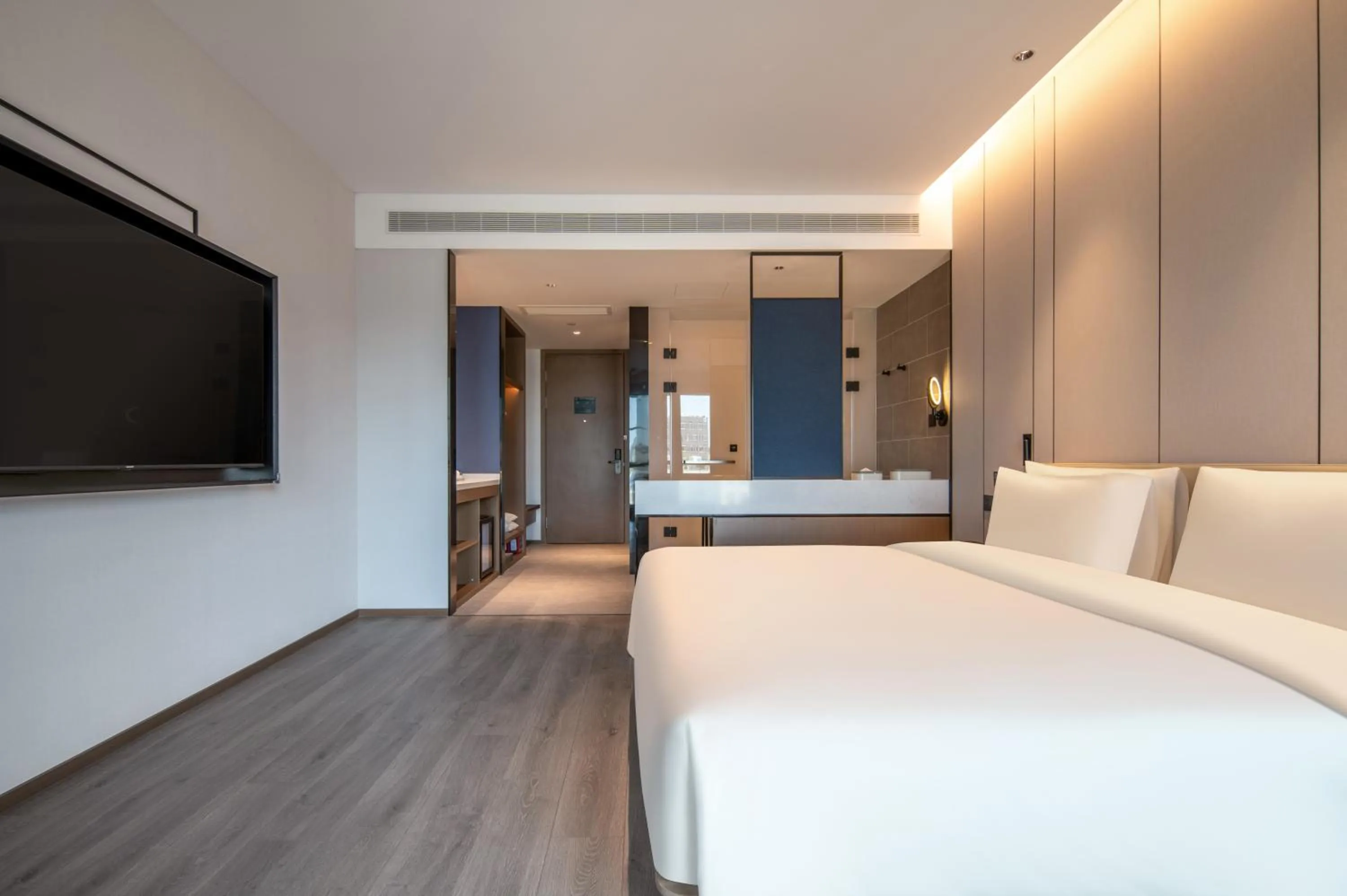 Bed in Atour Hotel Hangzhou East Railway Station East Square