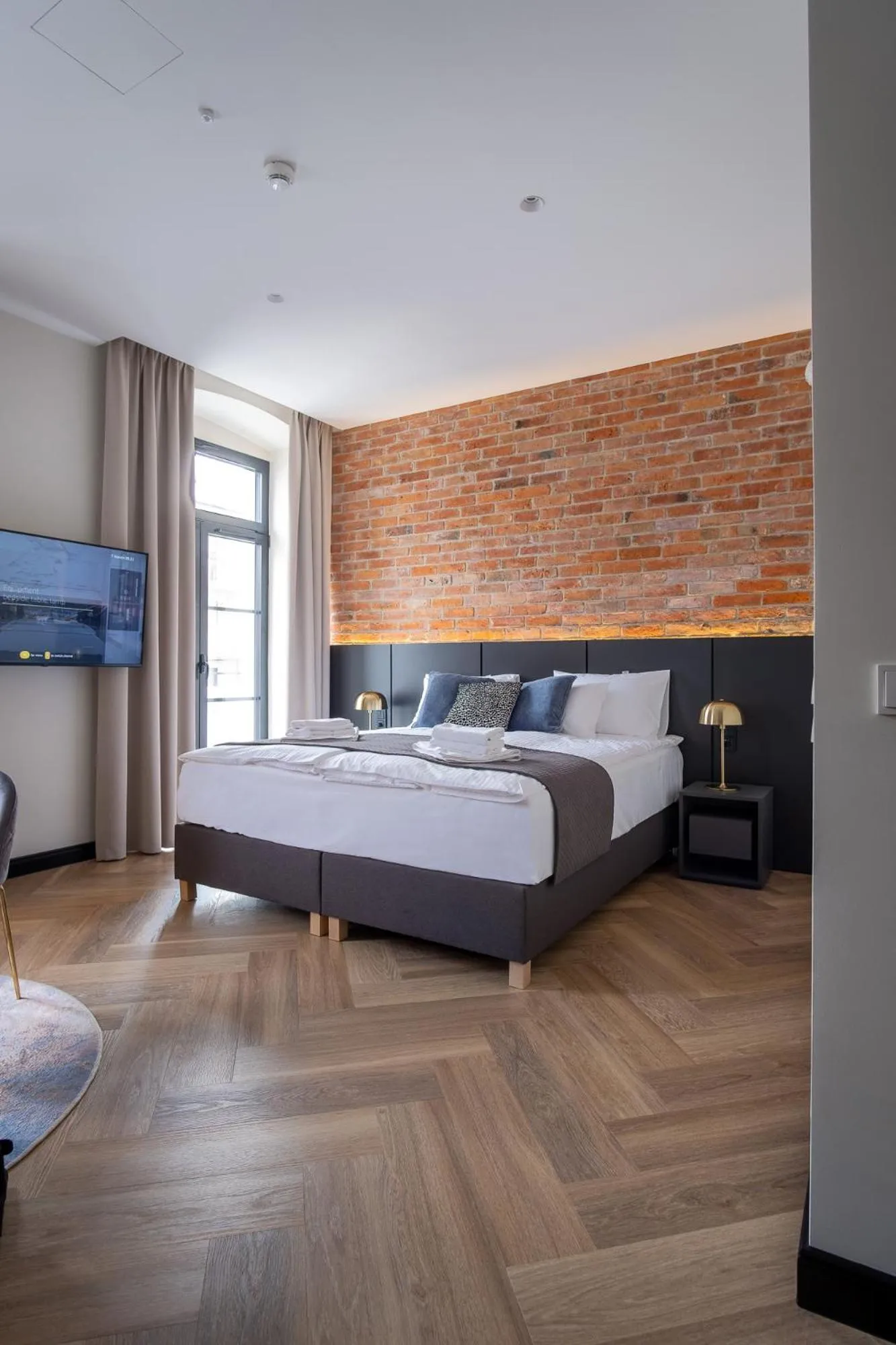 Bed in Carvala Boutique Apartments