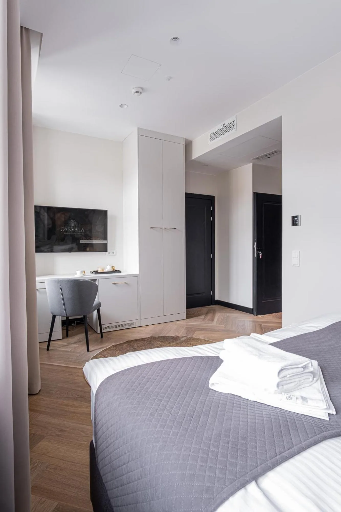 Living room, Bed in Carvala Boutique Apartments