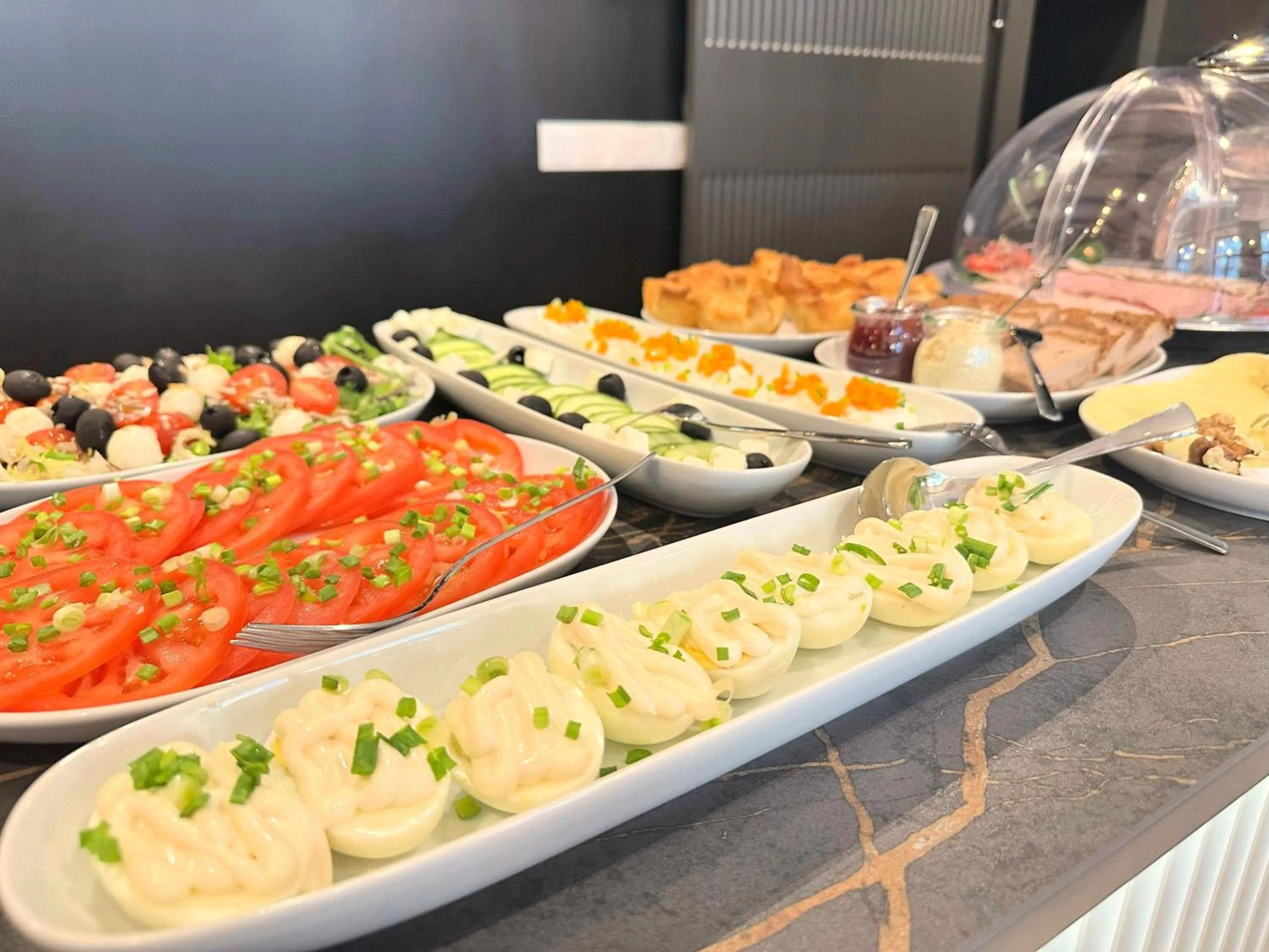 Breakfast in Carvala Boutique Apartments