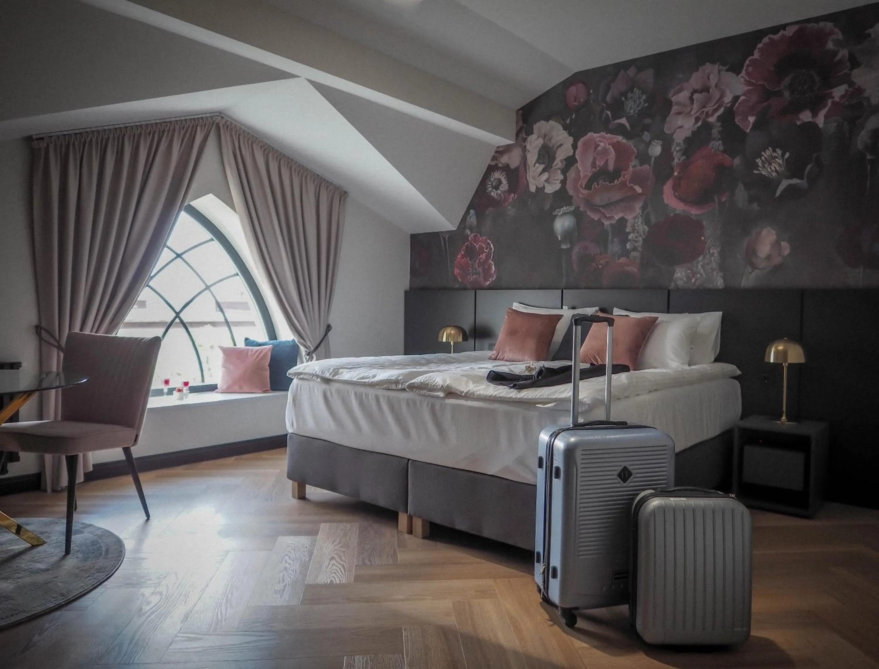 Bed in Carvala Boutique Apartments