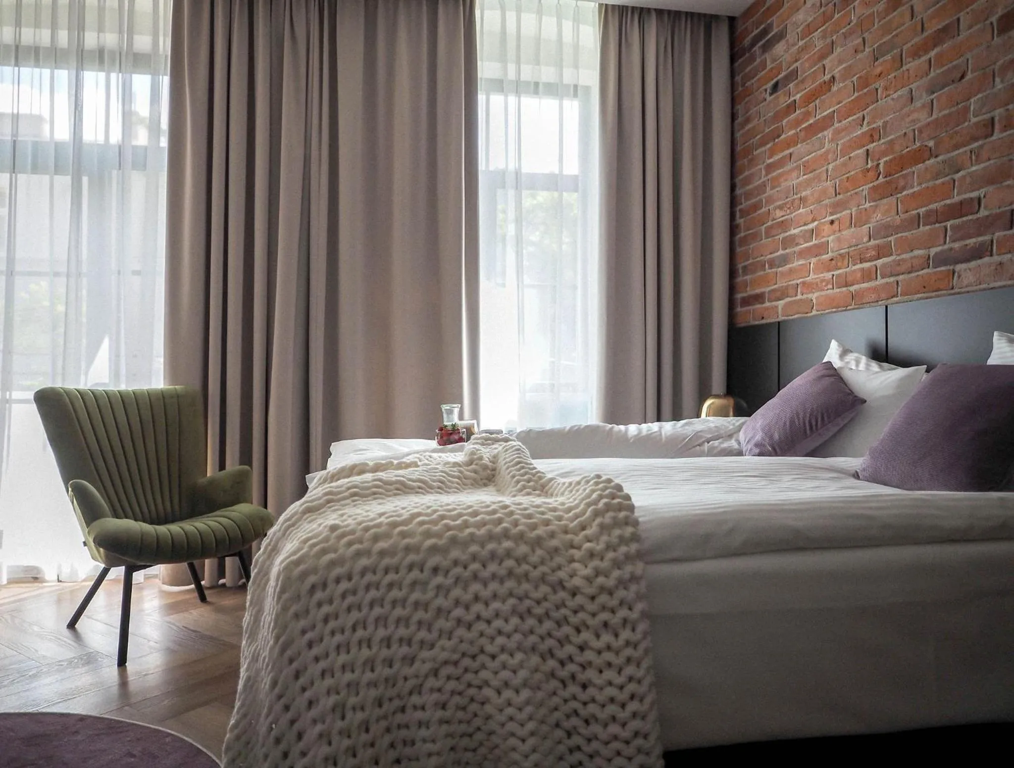 Bed in Carvala Boutique Apartments