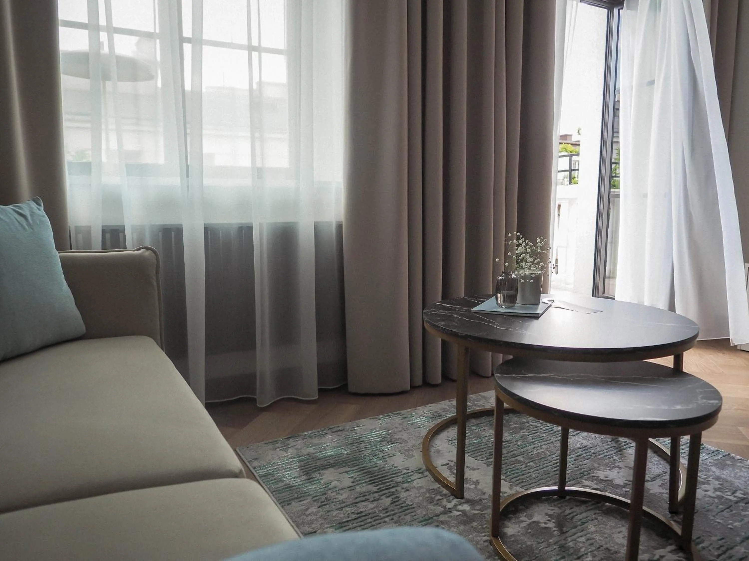 Living room in Carvala Boutique Apartments