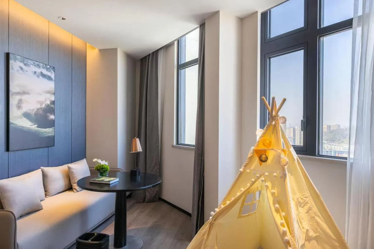 Bedroom in Atour Hotel Hangzhou Xiaoshan South Railway Station Xiaoshan Road