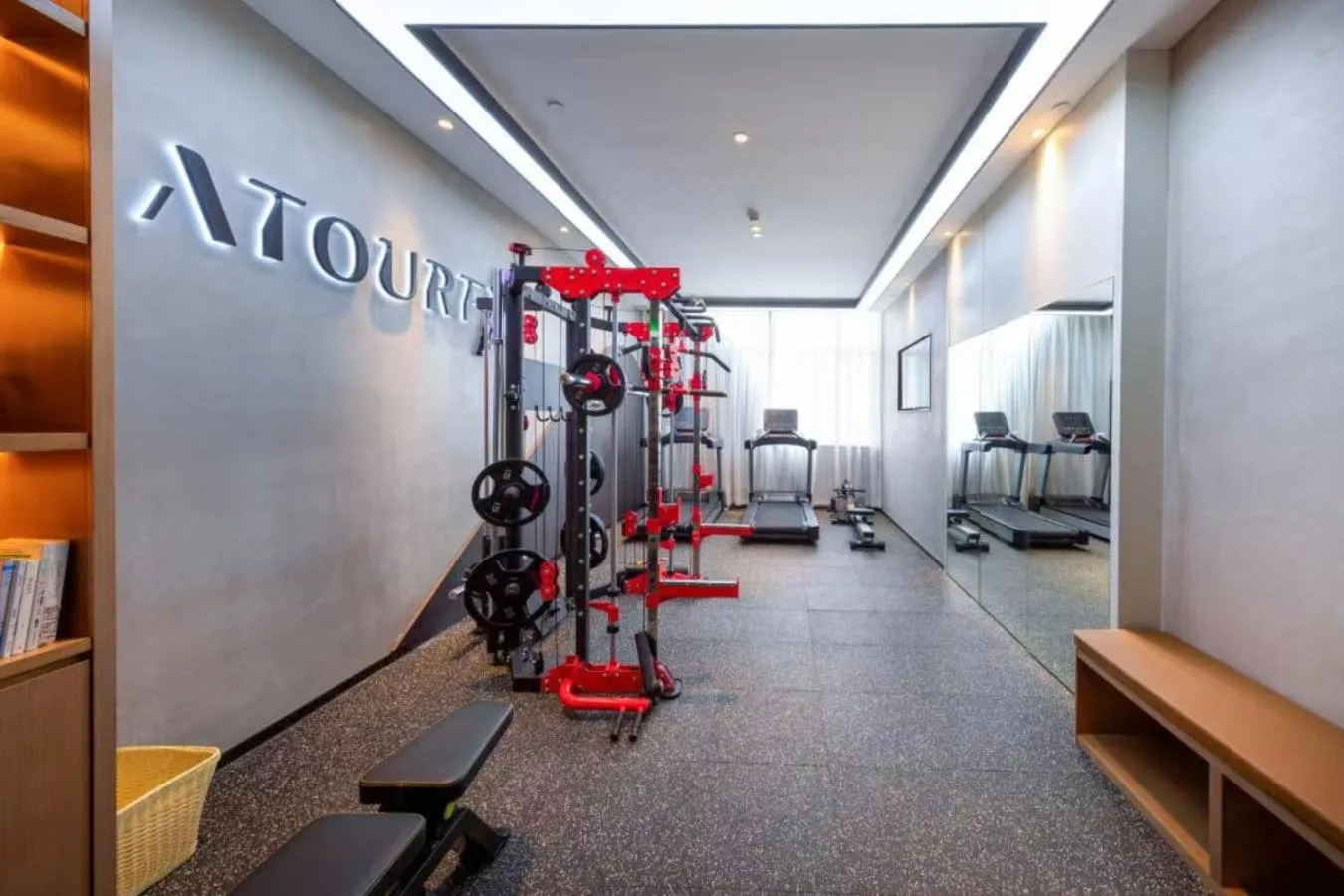 Fitness centre/facilities in Atour Hotel Guangzhou Baiyun New Town Jiangxia Metro Station