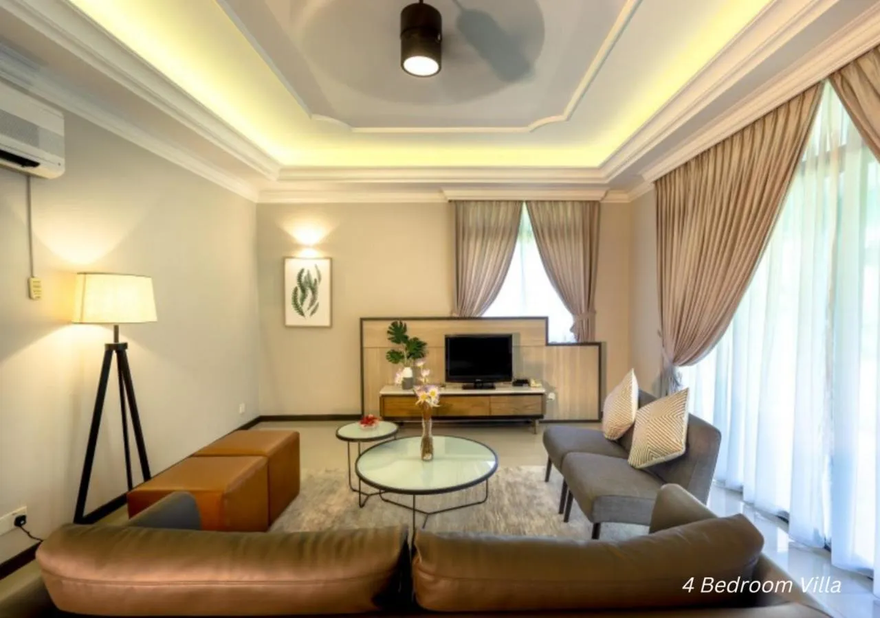 Living room in Tanjung Puteri Golf and Resort Malaysia