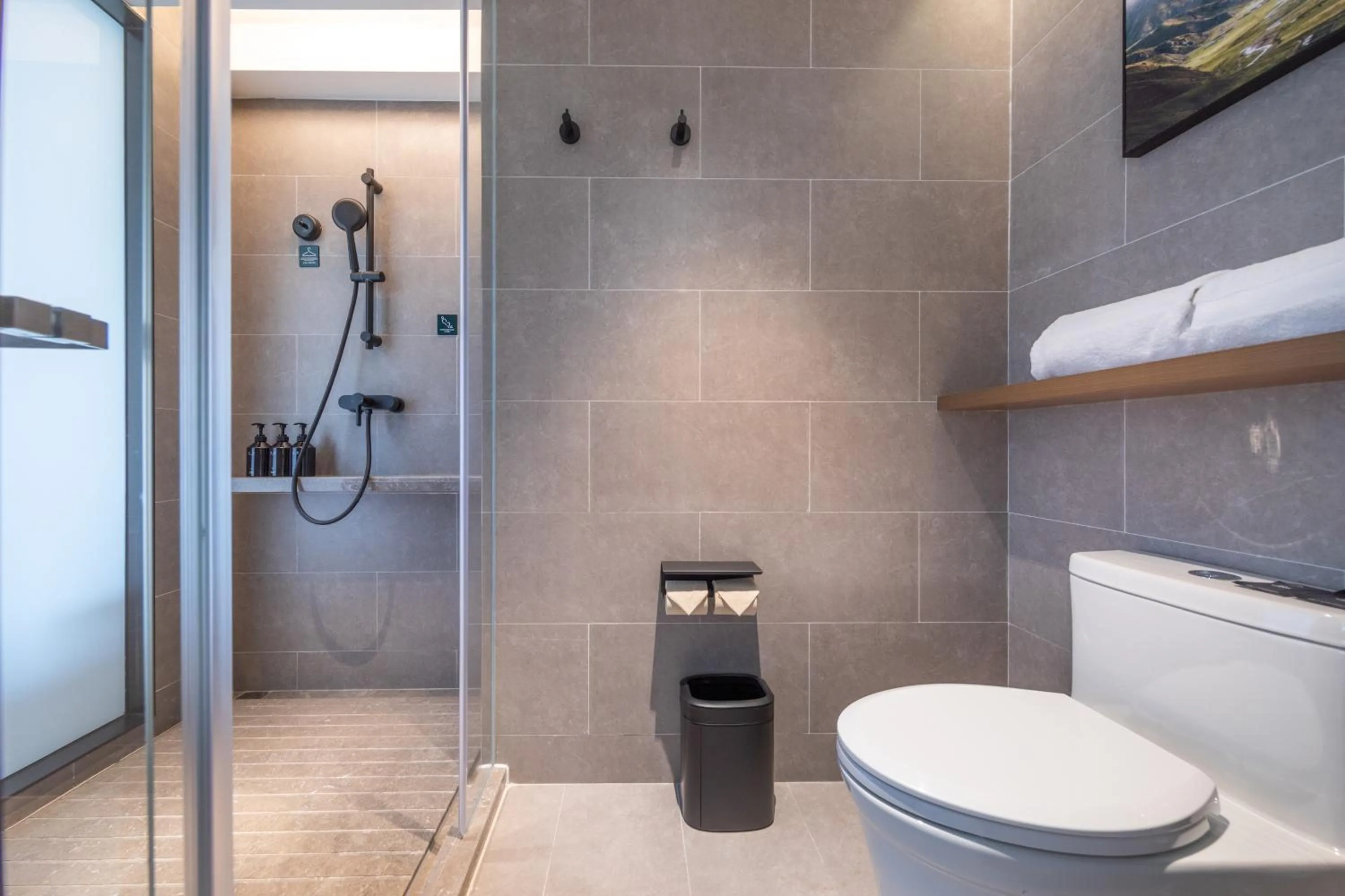 Photo of the whole room in Atour Hotel Guangzhou Zhujiang New Town Taikoo Hui