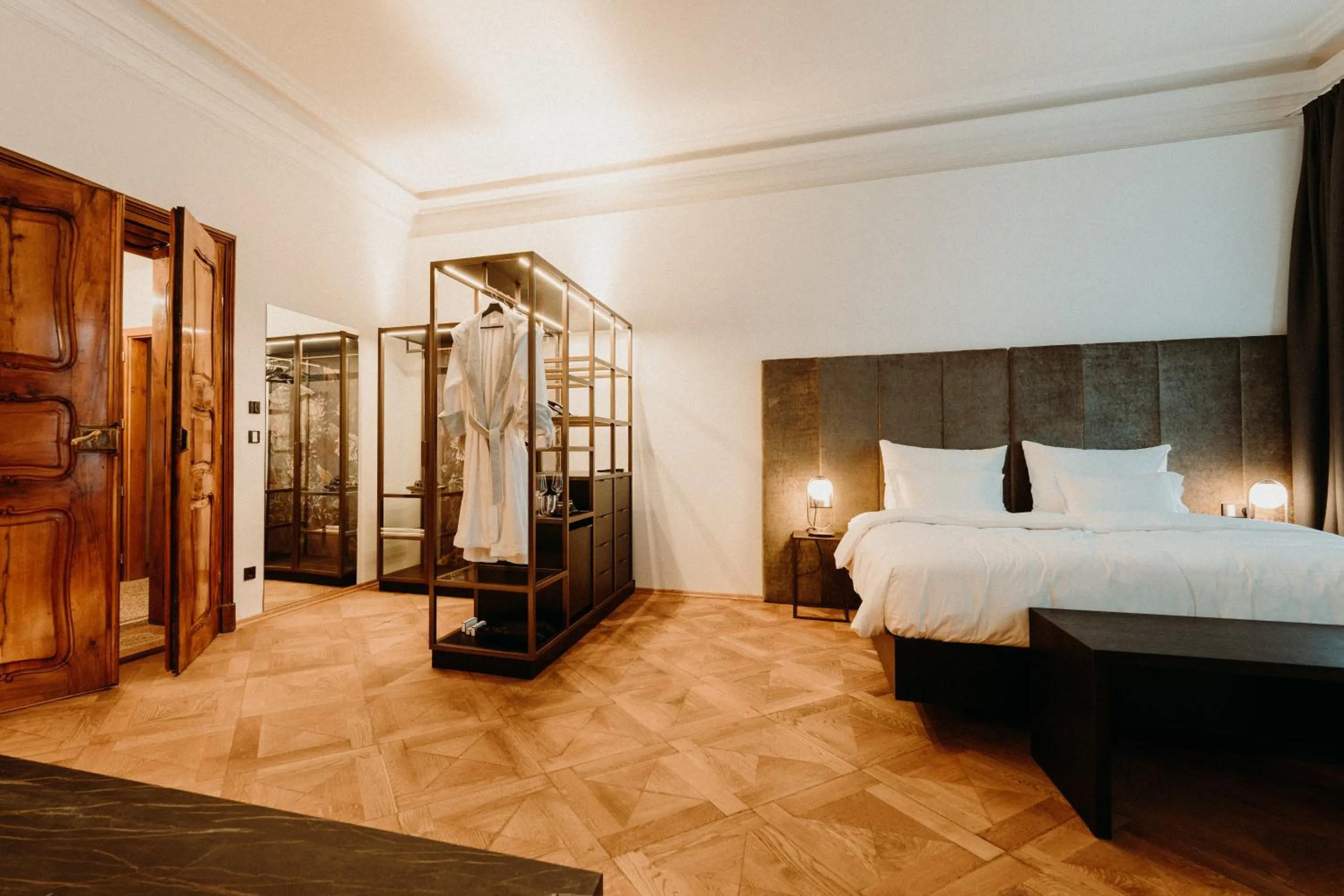 Photo of the whole room, Bed in META SUITES historic city living