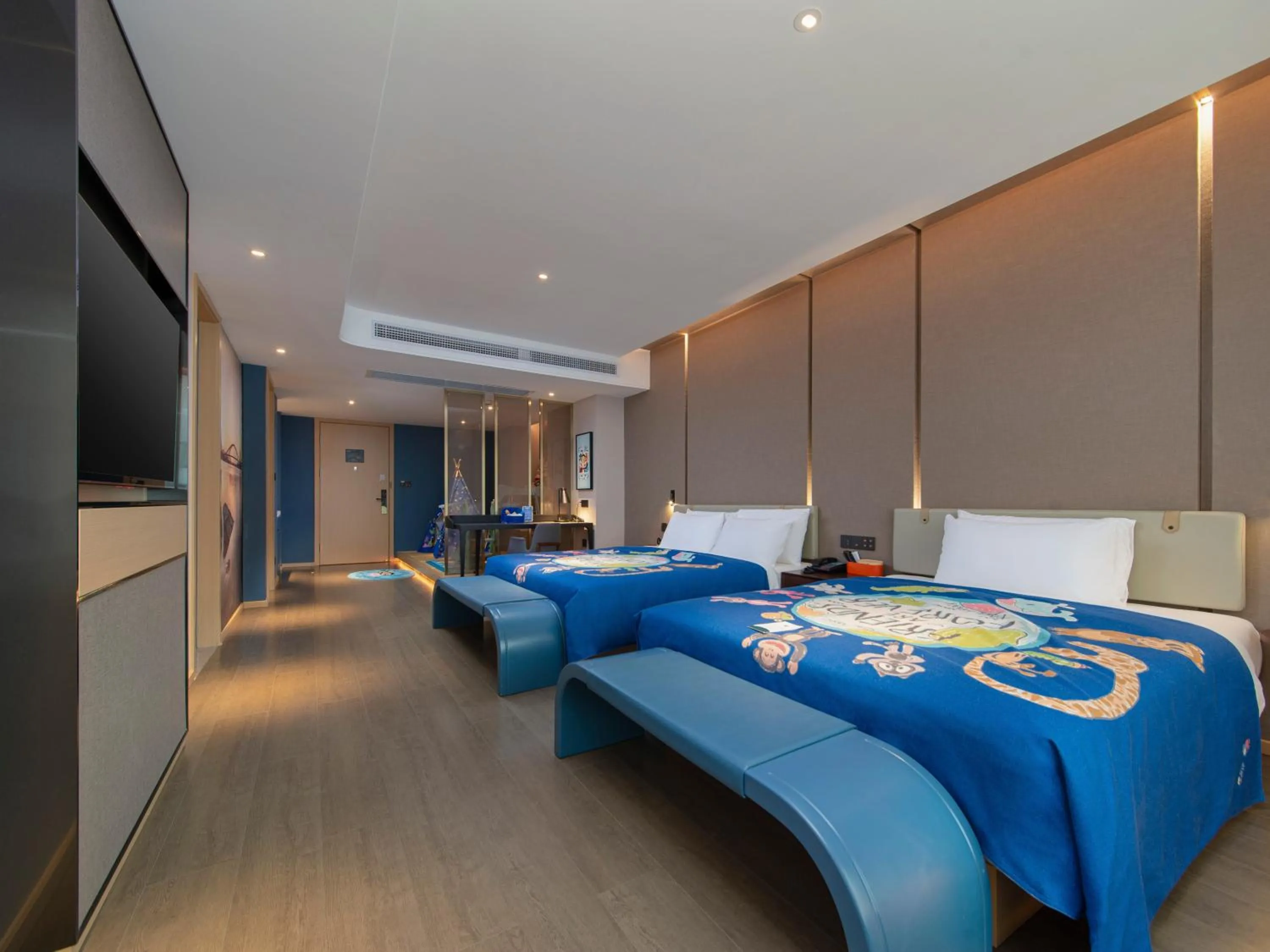 Photo of the whole room, Bed in Atour Hotel Foshan Shunde Happy Coast