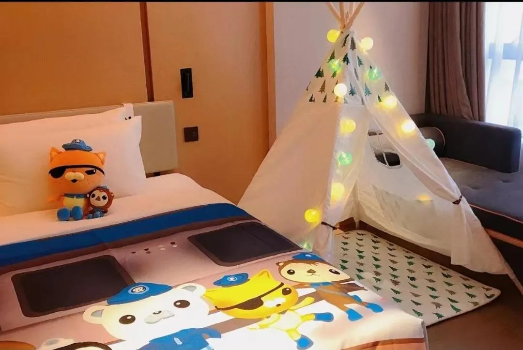 Bed in Atour Hotel Zhanjiang Renmin Avenue Dingsheng Plaza