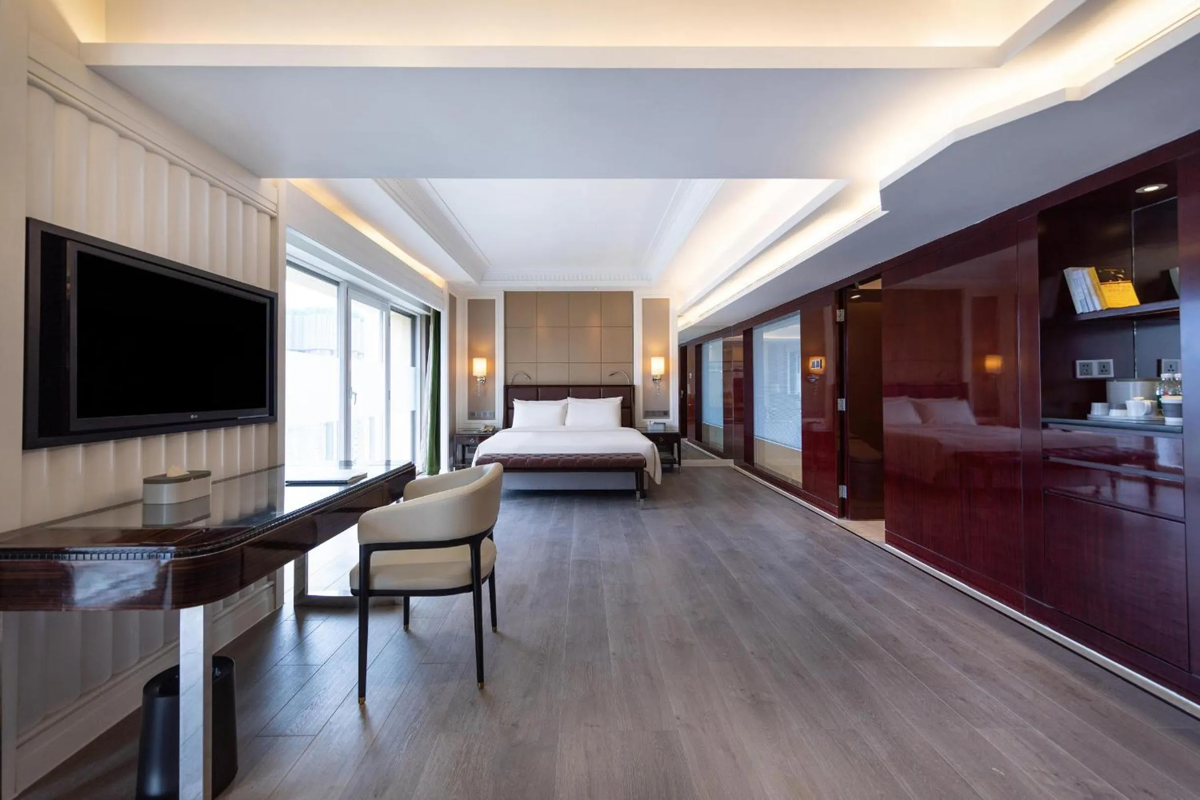 Bed in Atour X Hotel Huizhou Huiyang Municipal Plaza