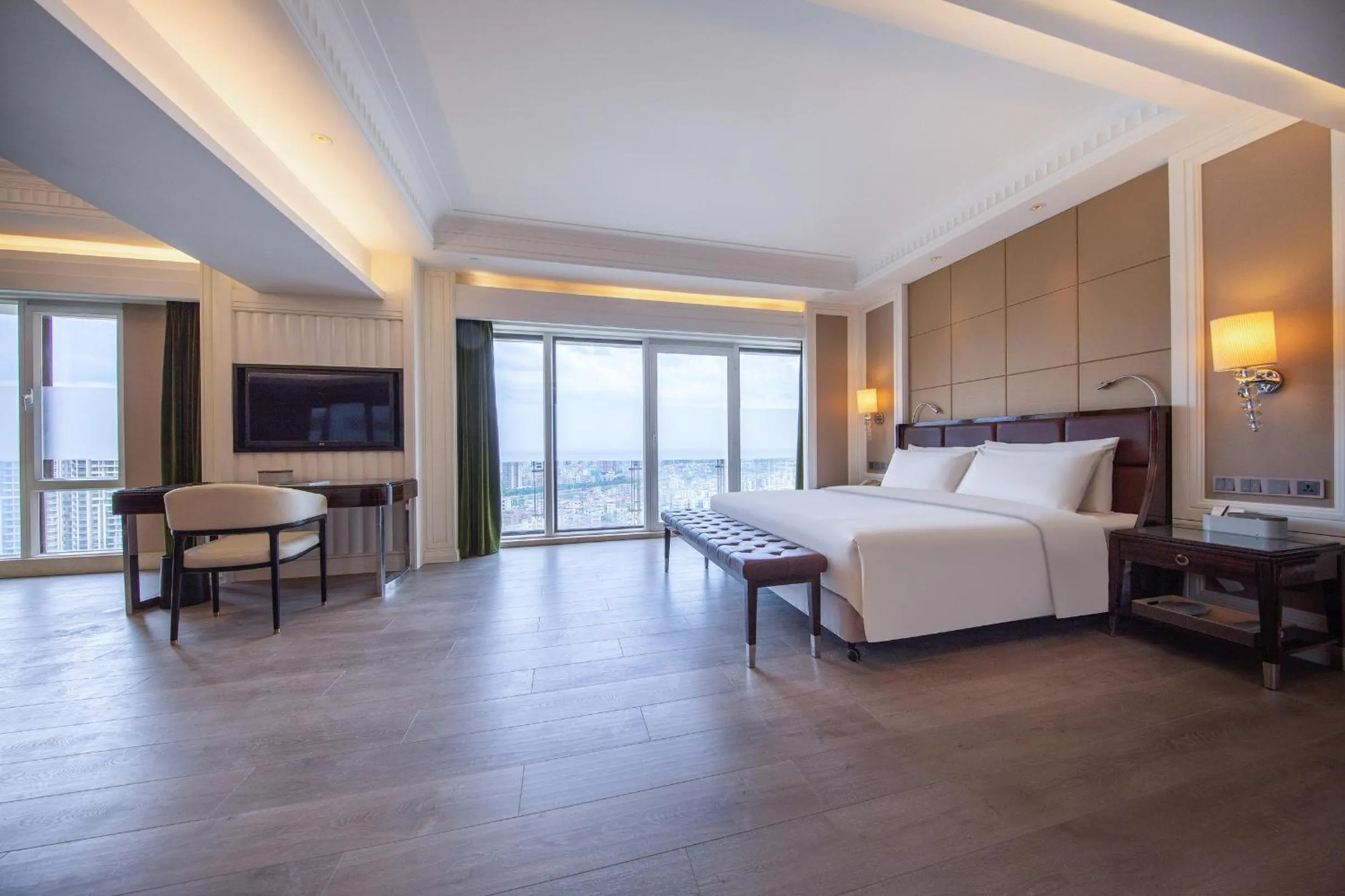 Bed in Atour X Hotel Huizhou Huiyang Municipal Plaza