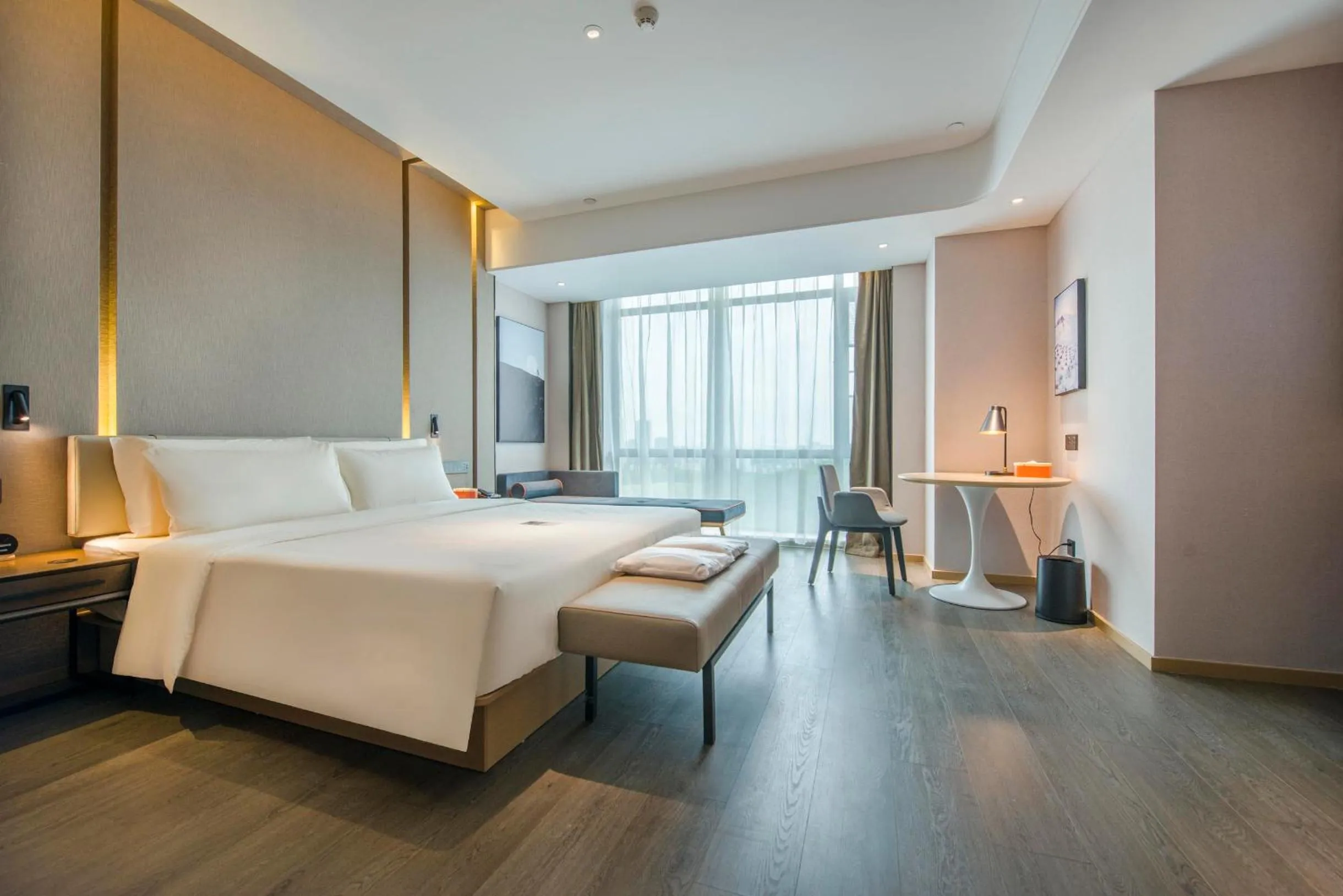 Bed in Atour Hotel Dongguan Humen Avenue